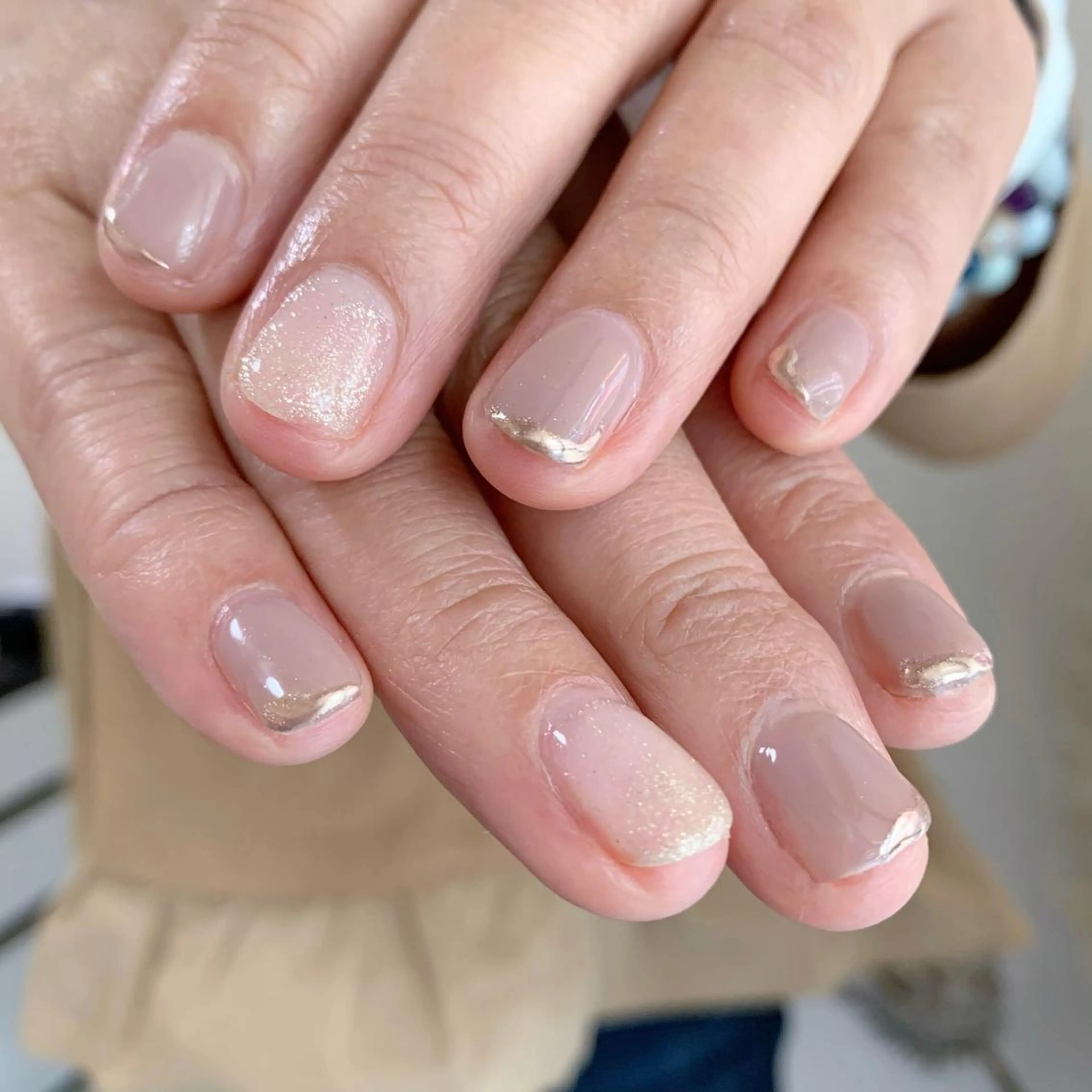 ネイル ミラーネイル ハンドネイル naily_ YUNAのネイルデザイン
