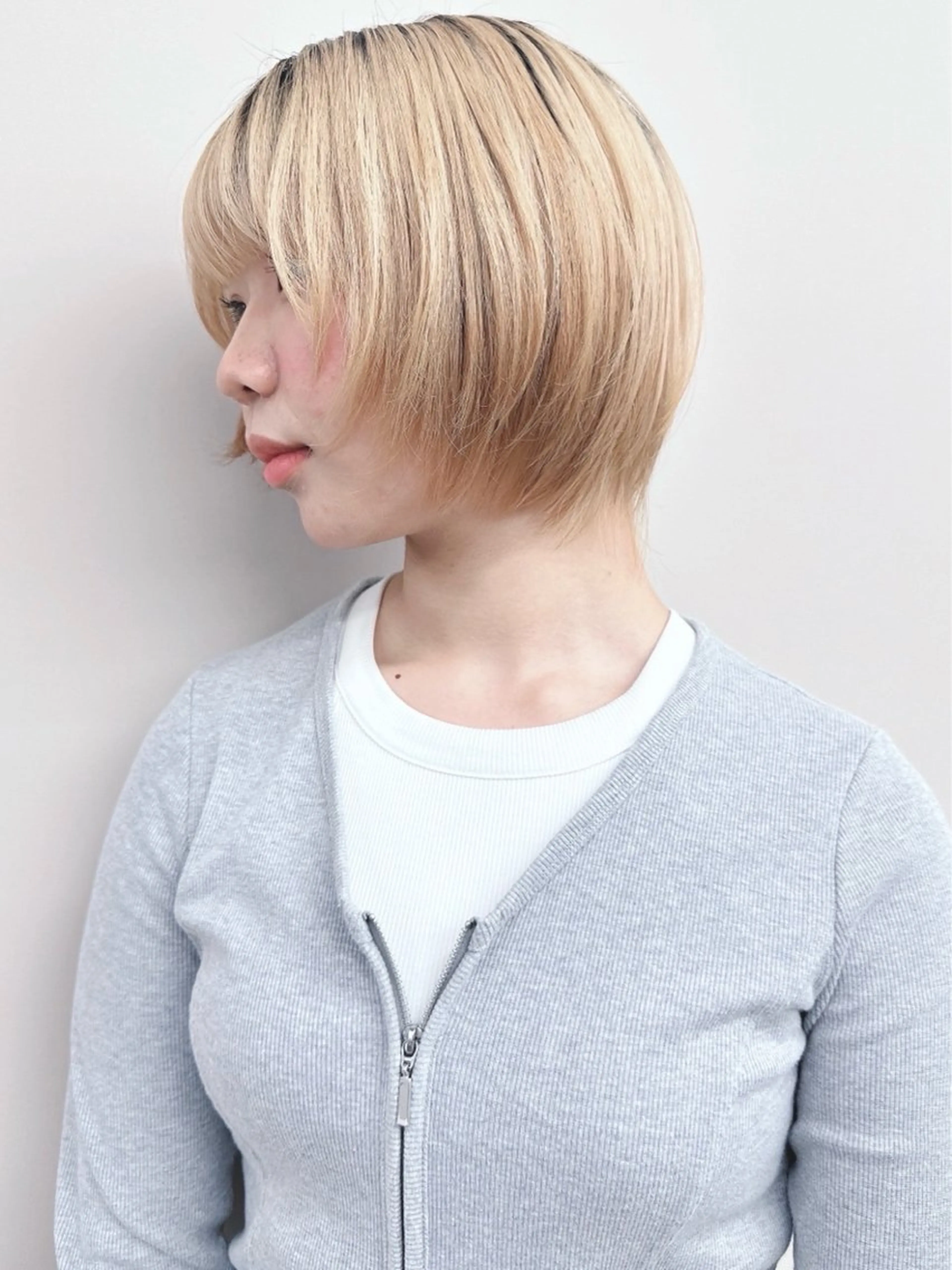 ショート カット トリートメント ヘッドスパ お悩み解消/くせ毛 /ボブパーマ/とういのヘアスタイル