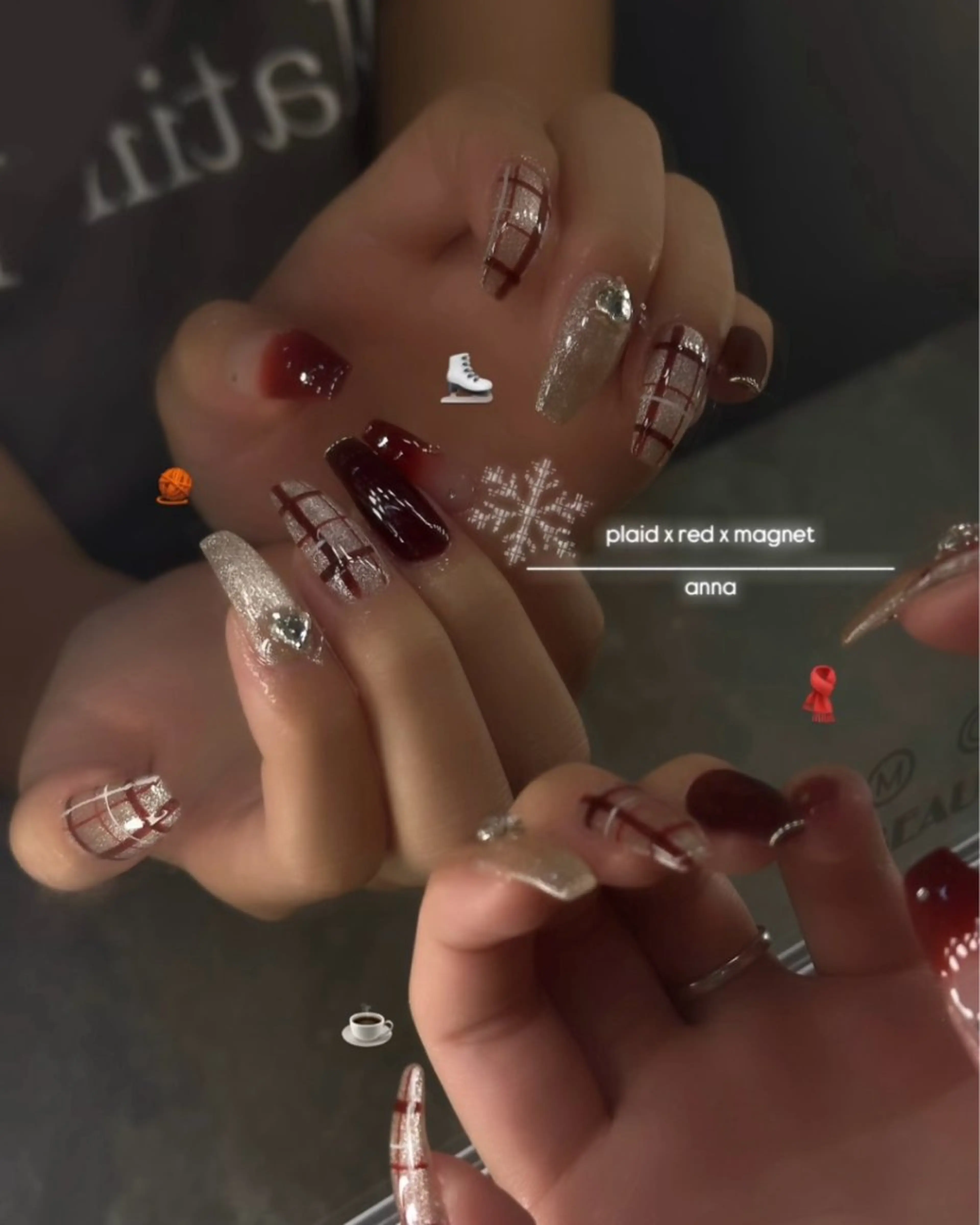 ネイル ハンドネイル GRANDE OSU Anna 🧸💛のネイルデザイン