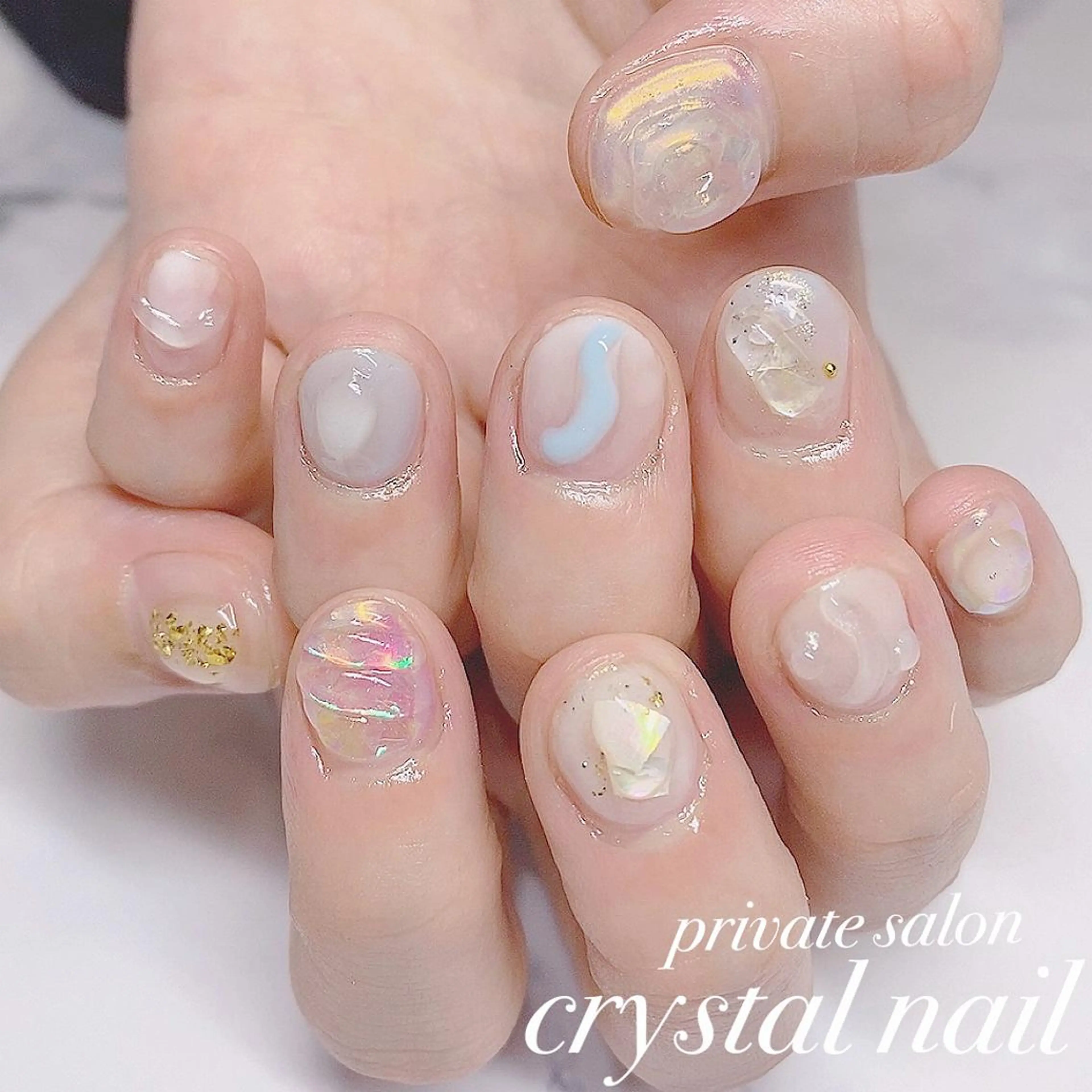 ネイル Crystal Nailのネイルデザイン
