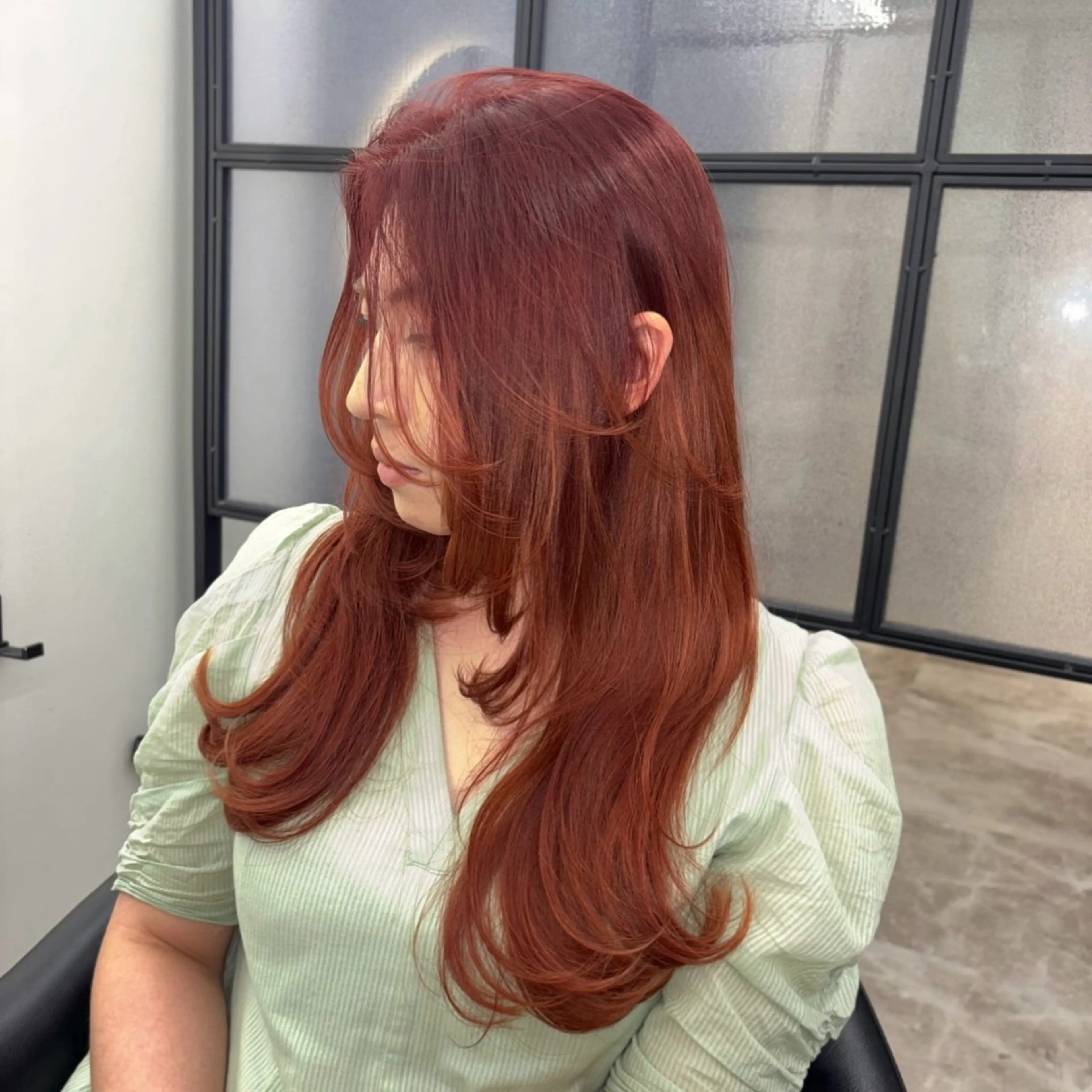 ロング カラー ヘアカラー Ren. 🦋デザインカラーのヘアスタイル