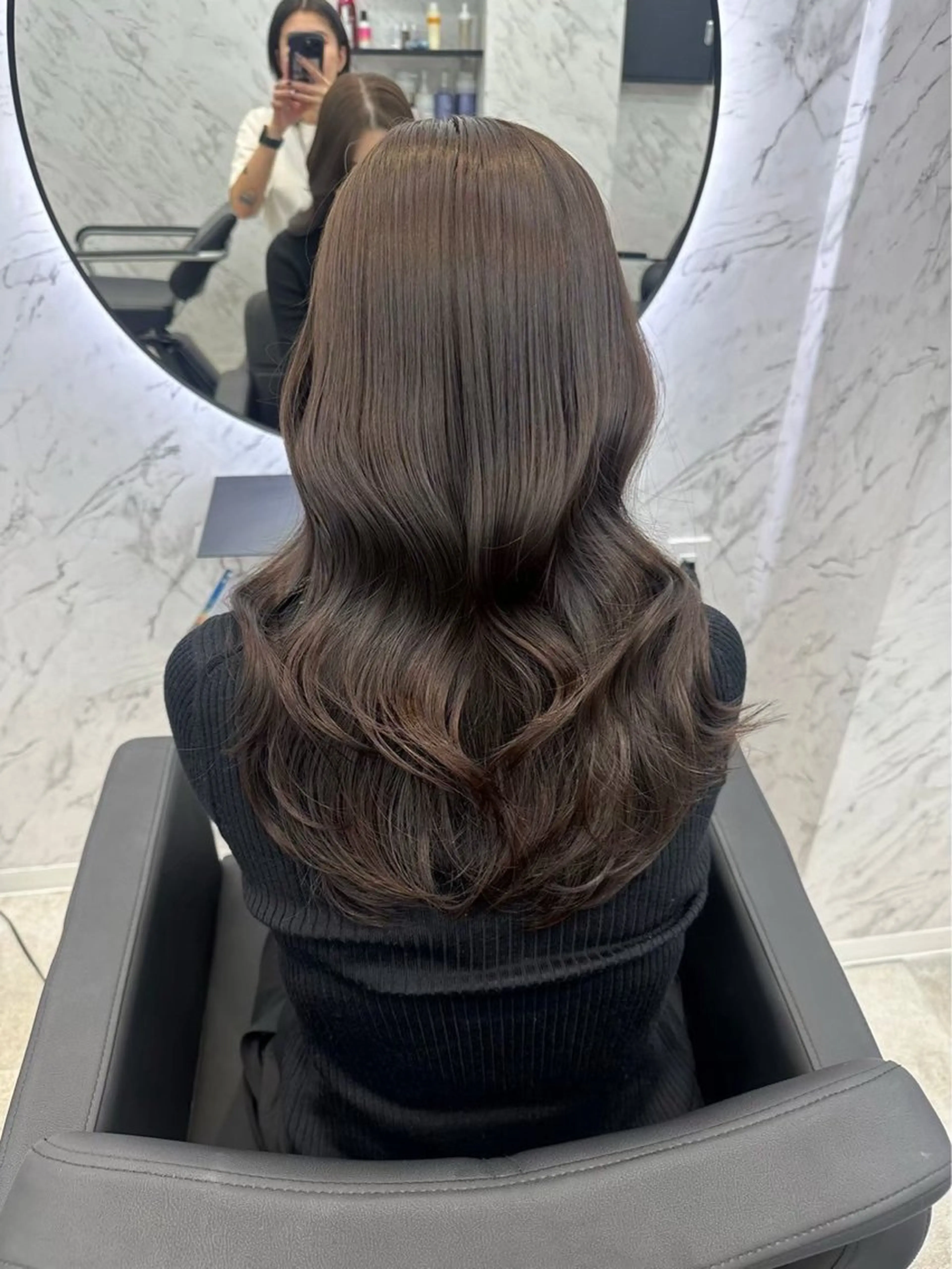 ロング カラー hair salon dot.mooda所属・カラーモデル募集中 🎀🫧Rinnaのヘアスタイル