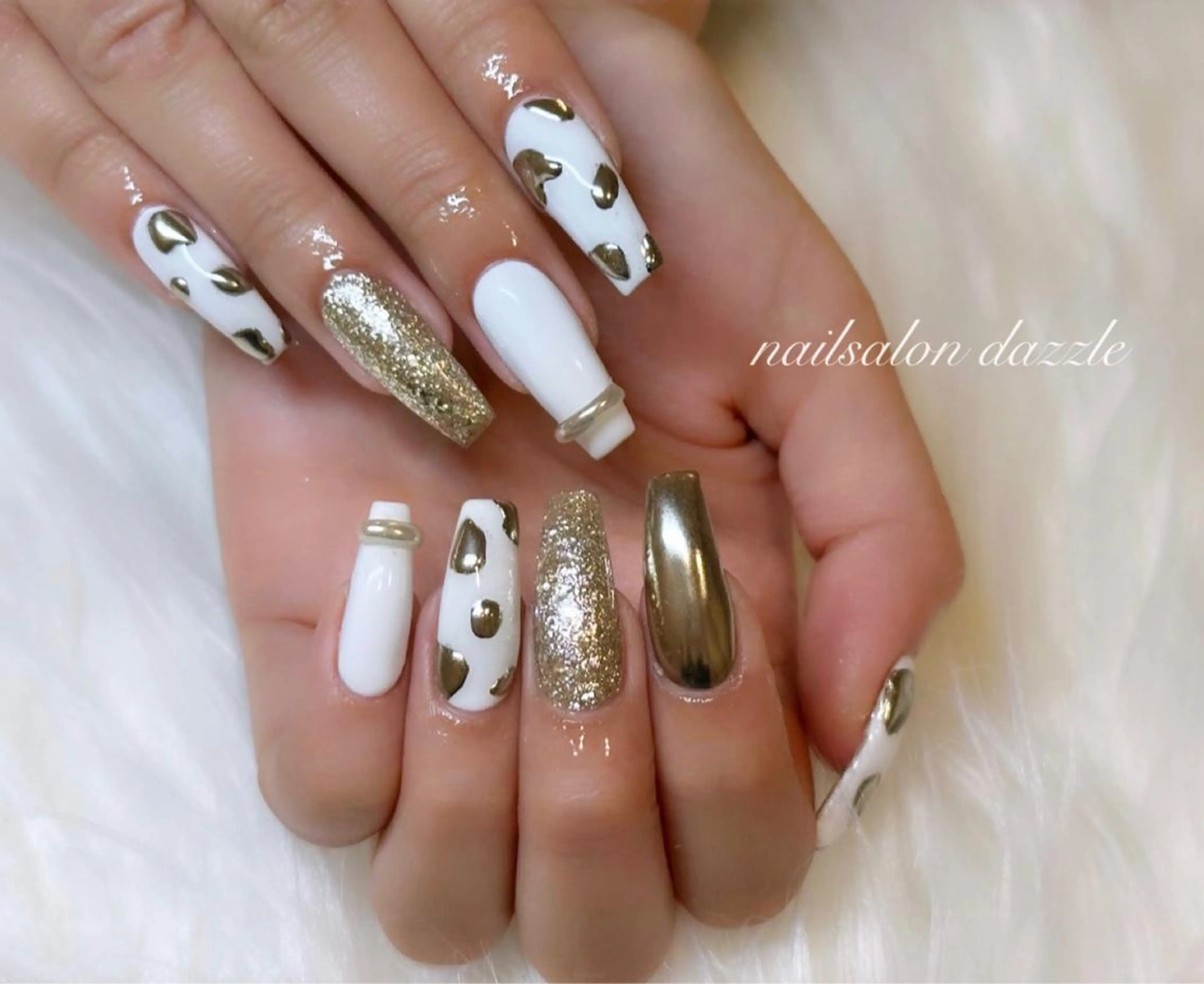 ネイル ハンドネイル dazzle所属・渡辺 弘子のネイルデザイン
