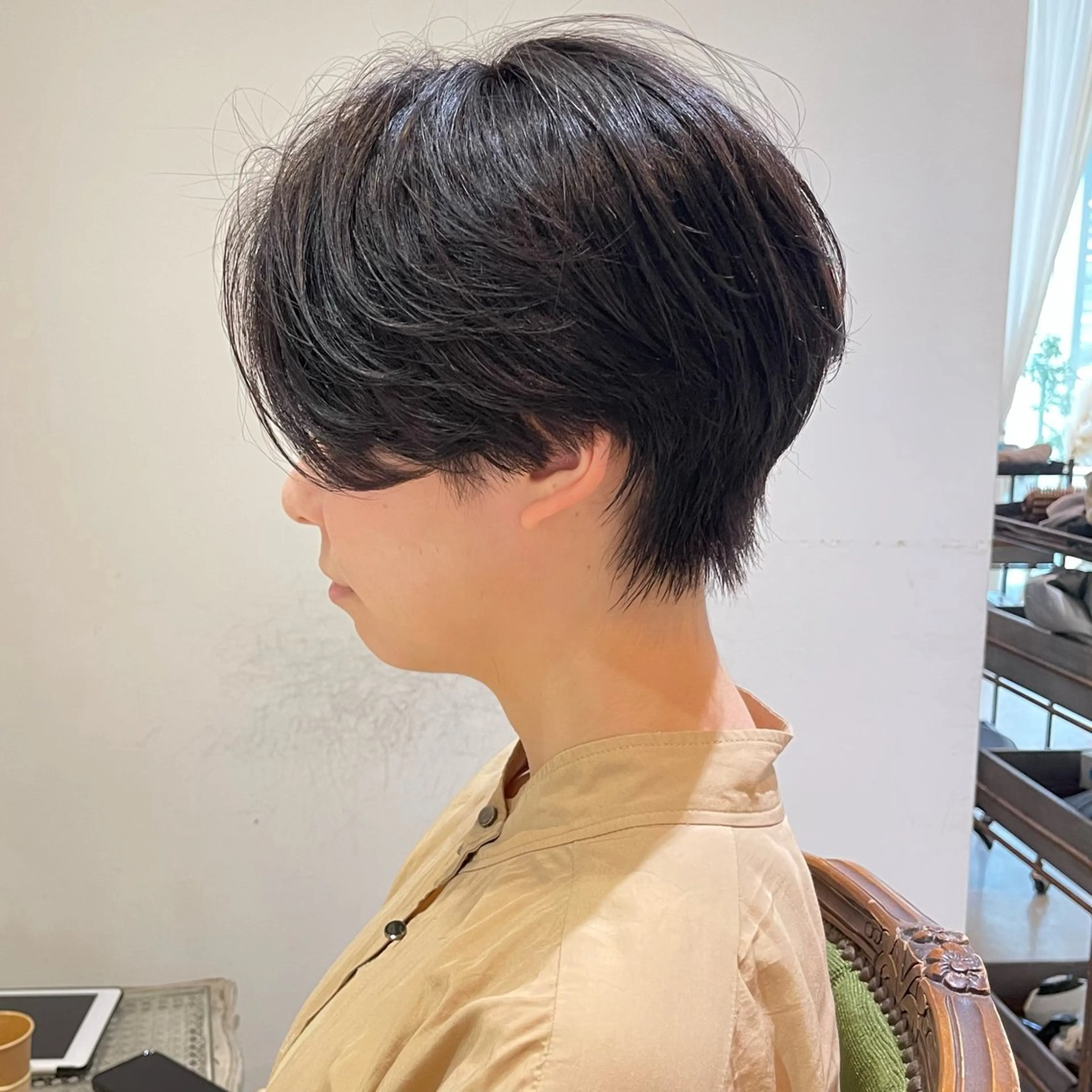 ショート ハンサムショート ショートヘア カット ショート/ブリーチ mizuki🐋のヘアスタイル