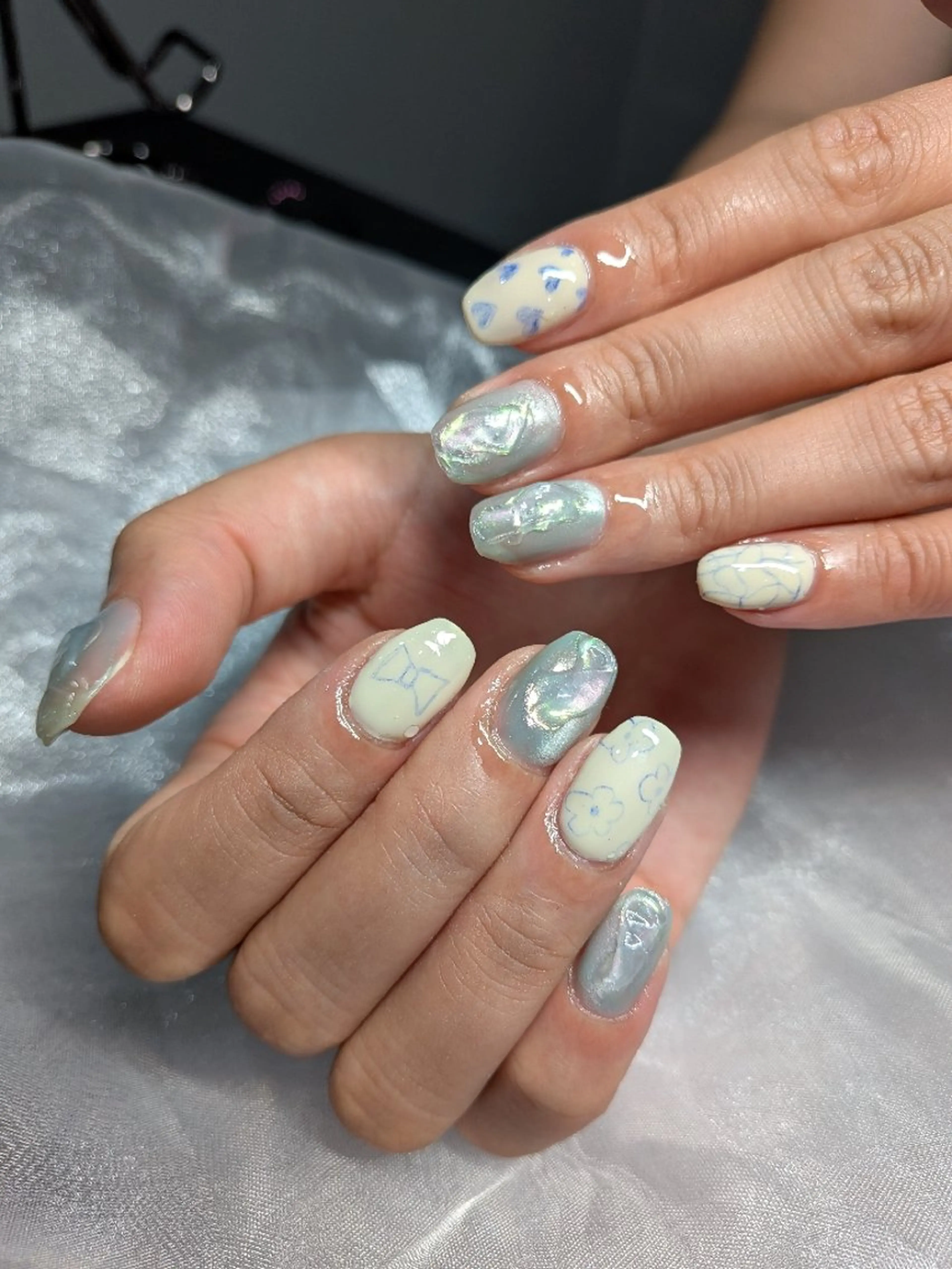 ショート salon  Liange所属・La maharo YUのネイルデザイン