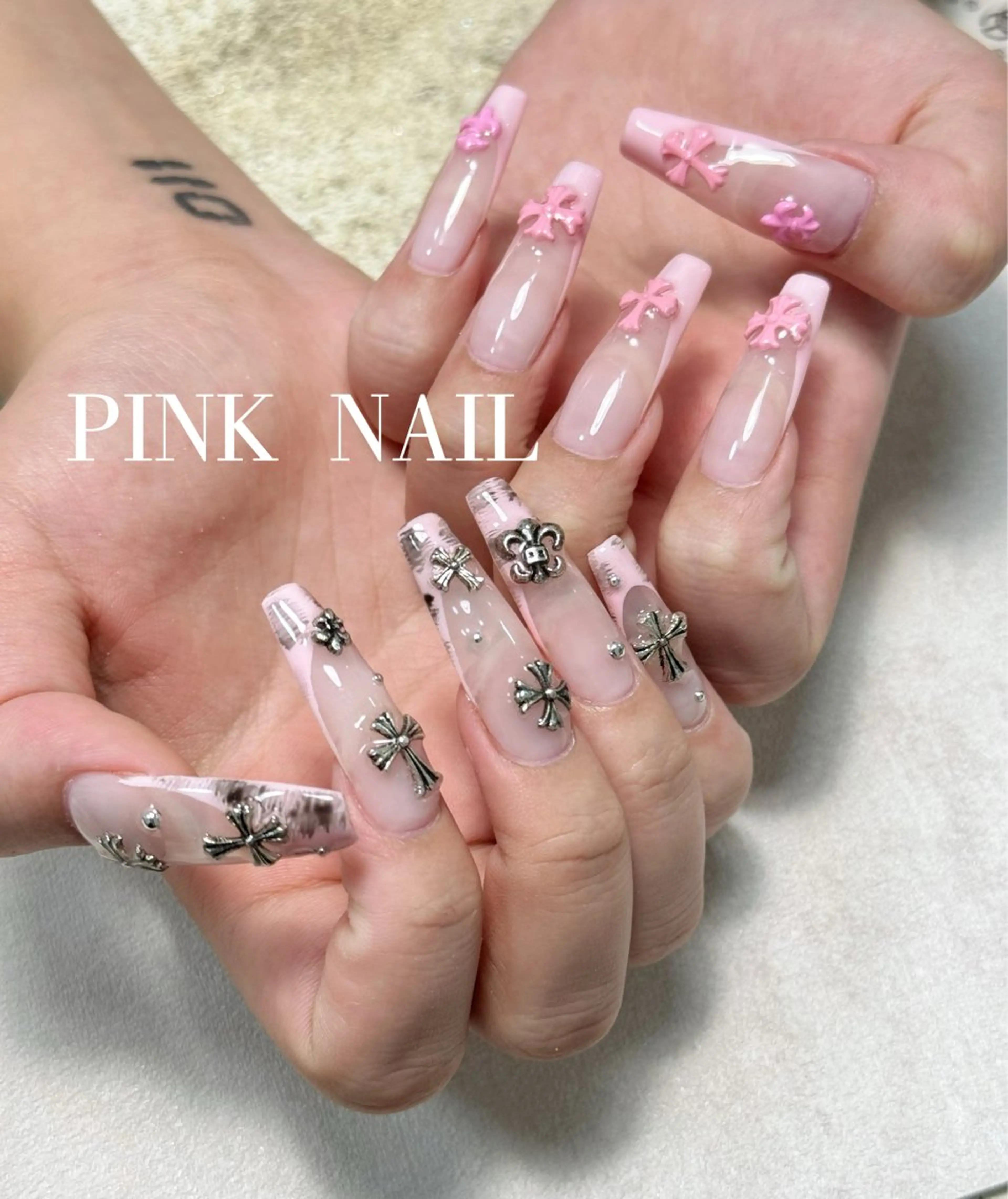 ネイル pink nailのネイルデザイン