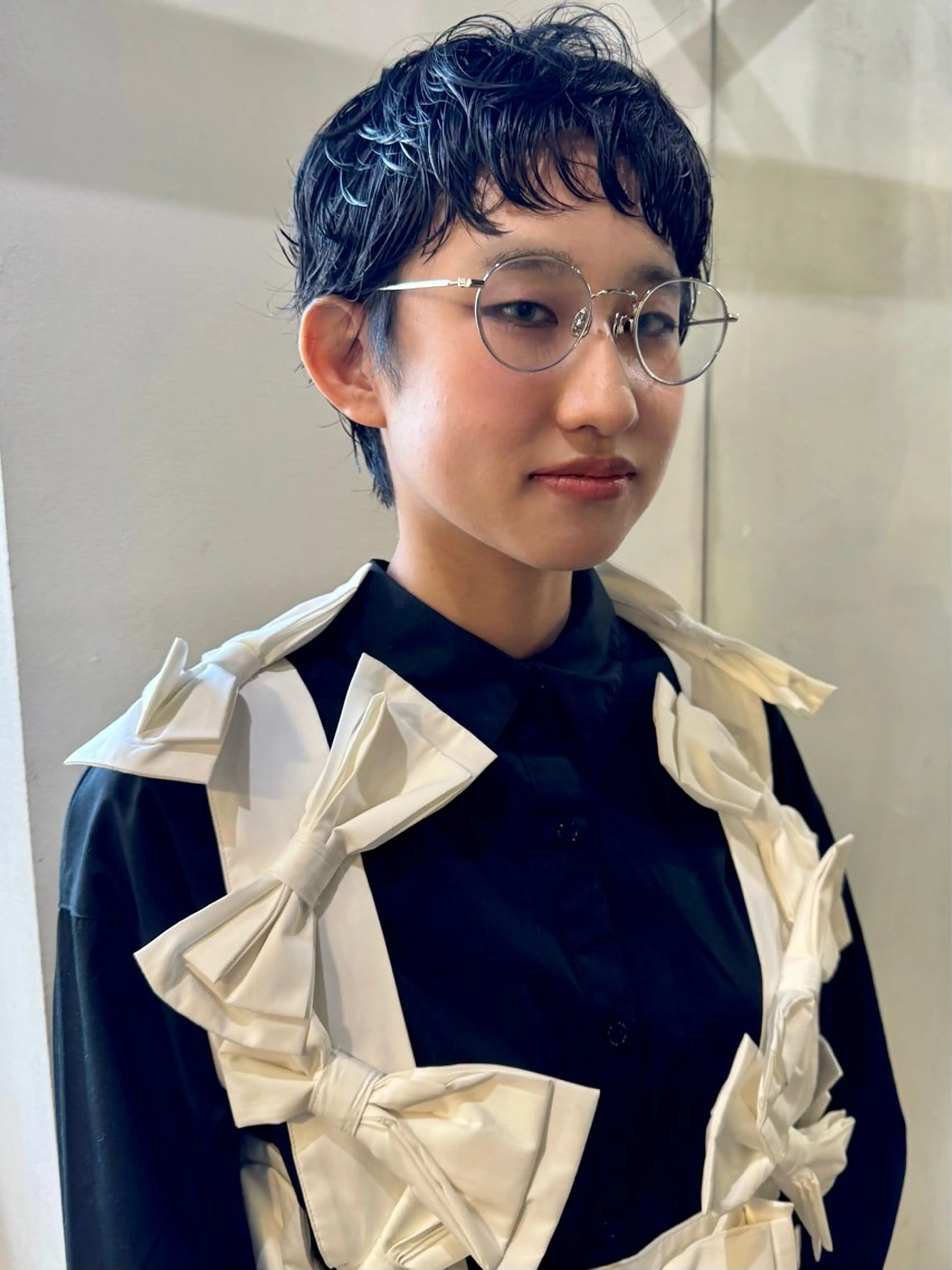 【10代〜30代】【女性限定】【月5名様限定】ショートカット+パーマ+トリートメント💡¥15000→¥5500の写真