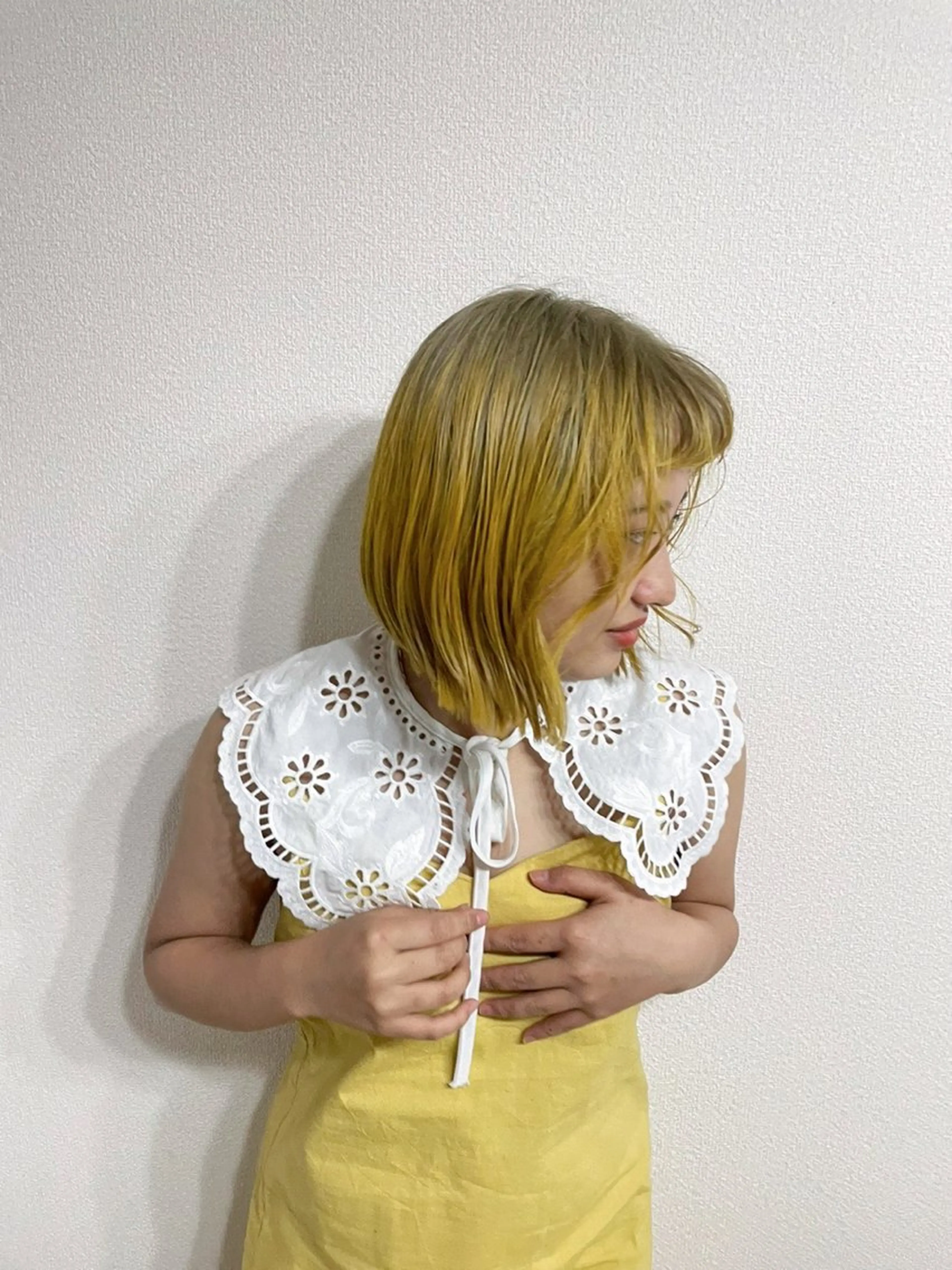 カラー 盛れる韓国ヘア🩰/ ハイトーン/華のヘアスタイル