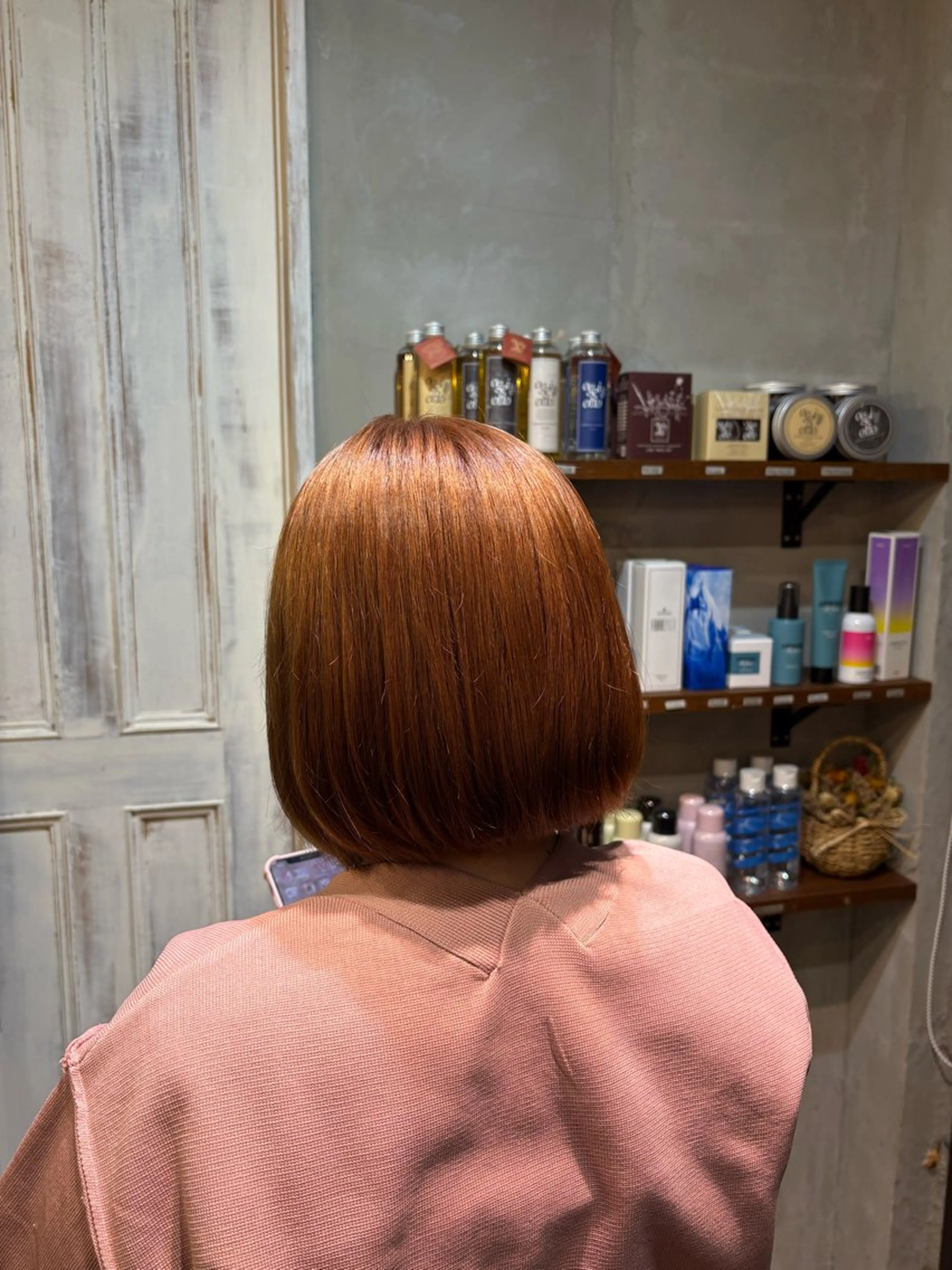 カラー ブリーチ ブラウンカラー ダブルカラー ブリーチなしカラー ヘアカラー 透明感カラー / risako🫧のヘアスタイル