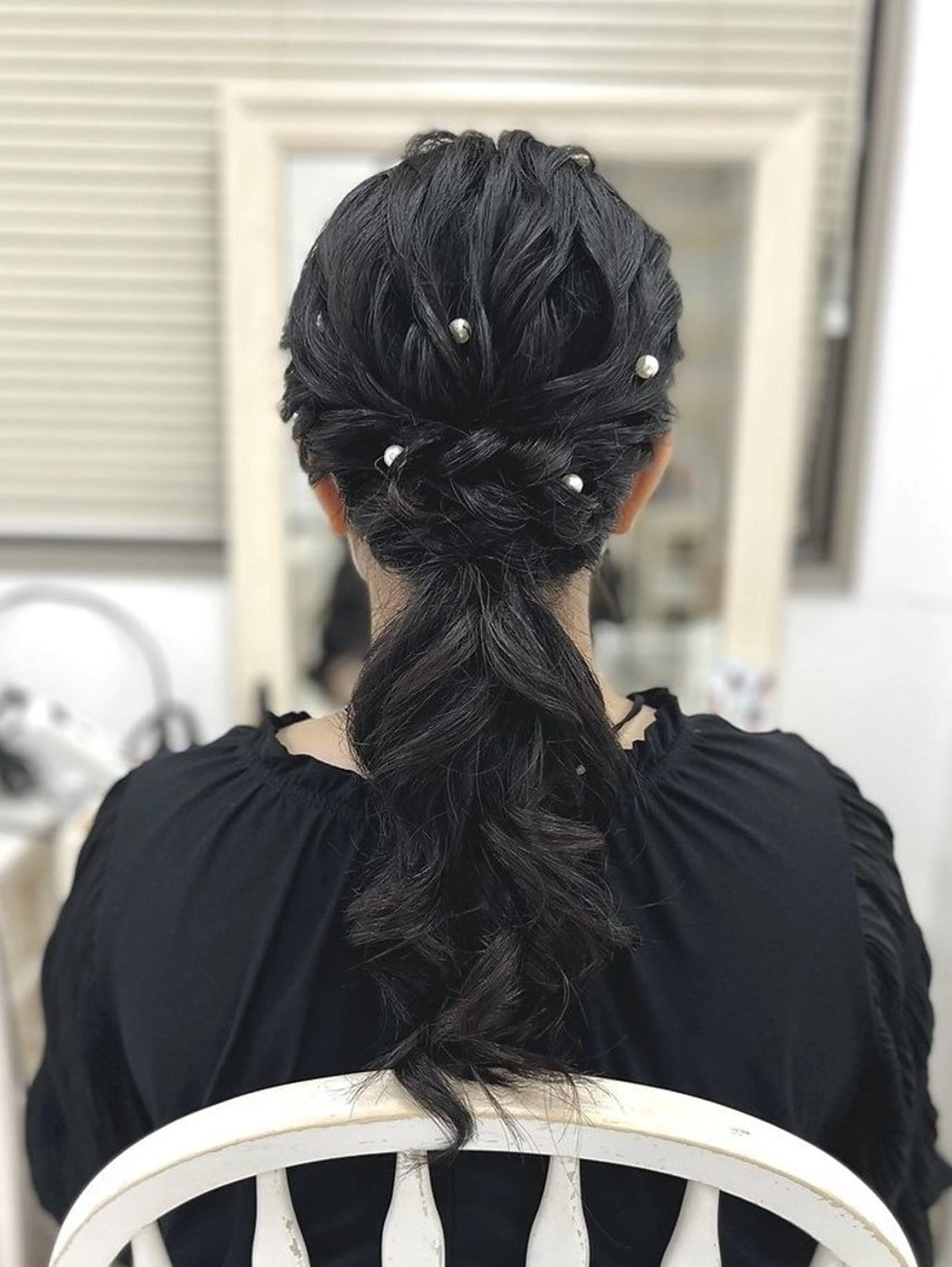 ヘアアレンジ ヘアセット 似合わせヘアメイク 💐オダギリチアキのヘアスタイル