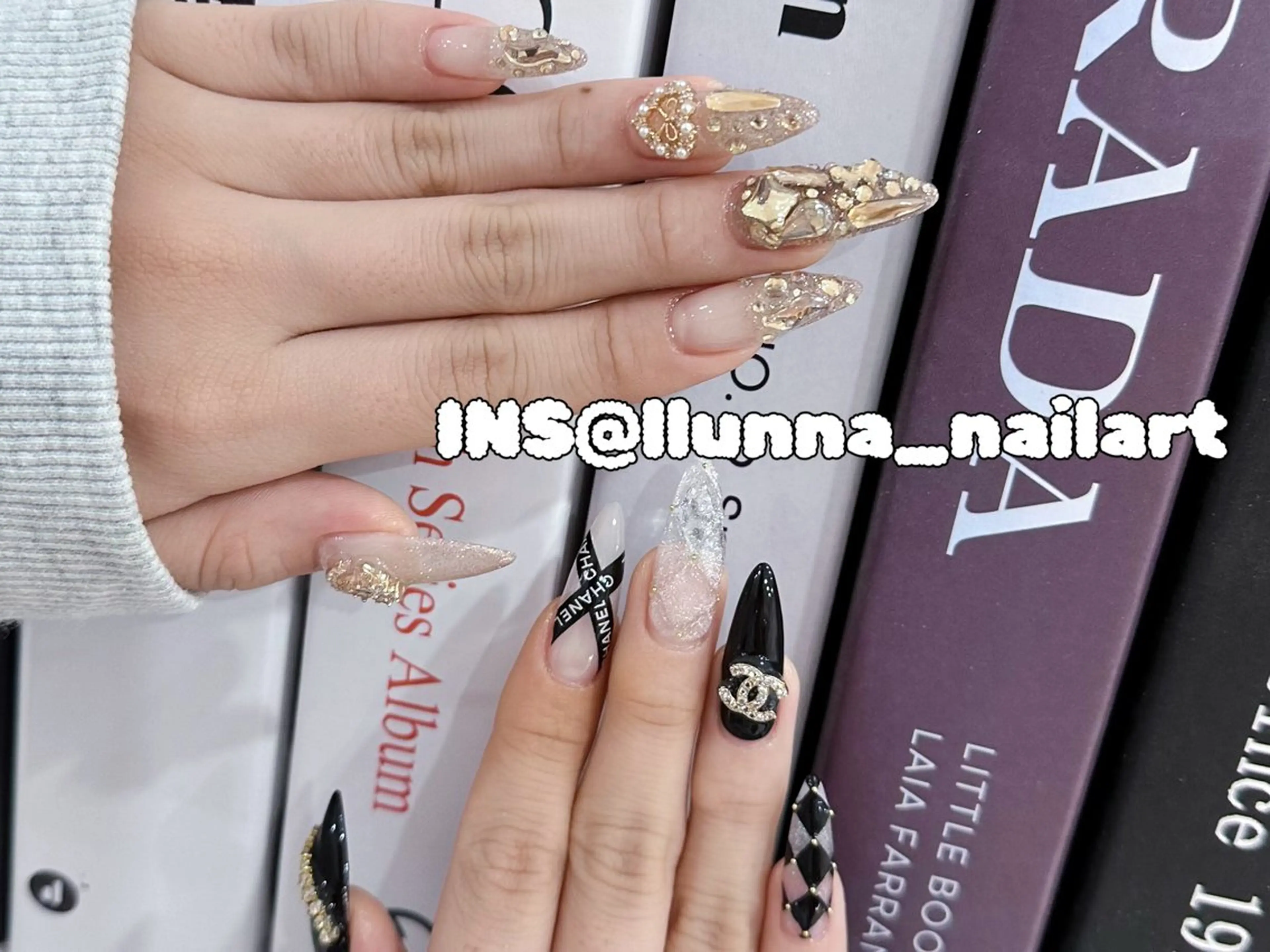 ネイル ハンドネイル Cleopatra  Nail Salon所属・Cleopatra ♡ルナのネイルデザイン