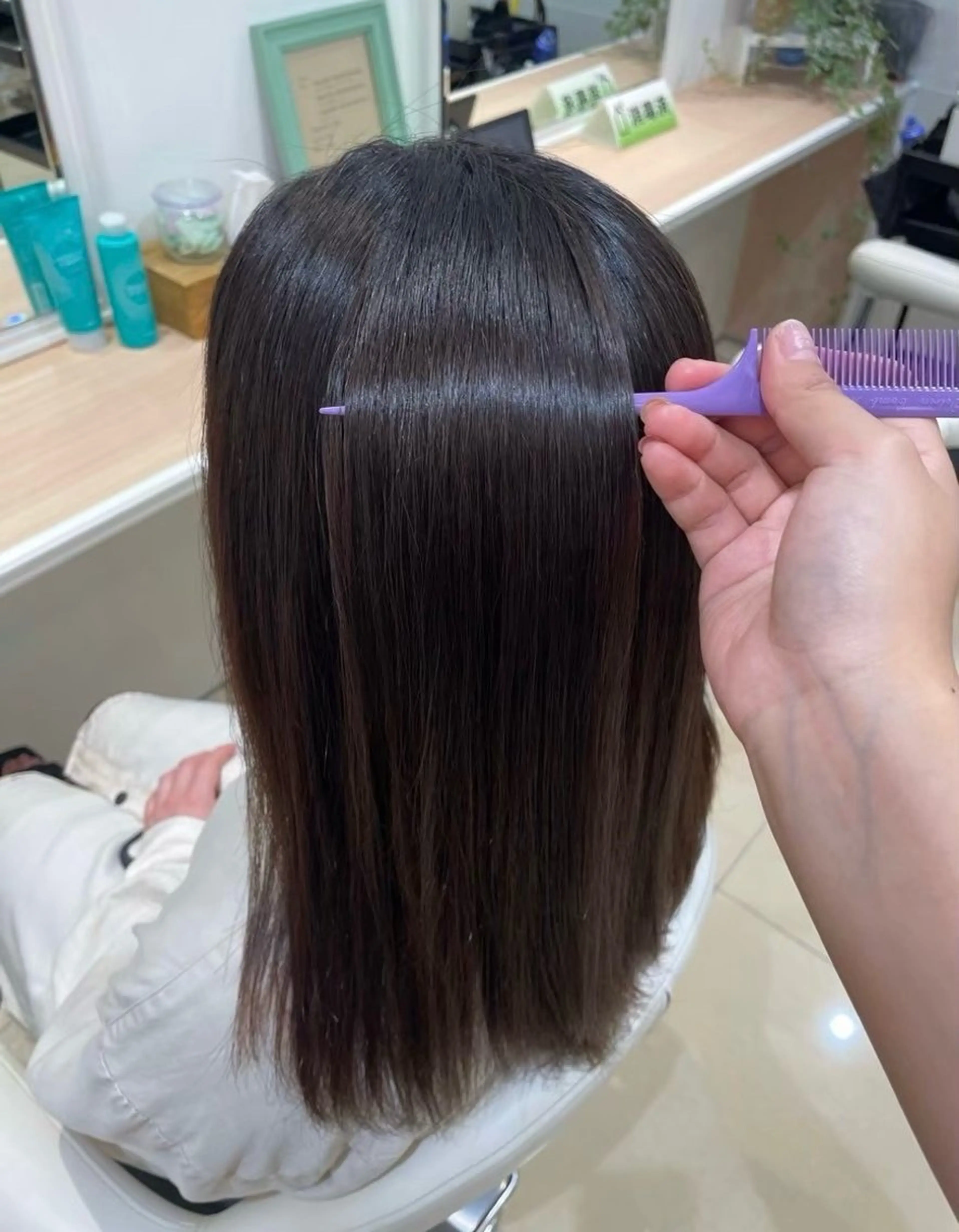 カラー 若槻 美有のヘアスタイル