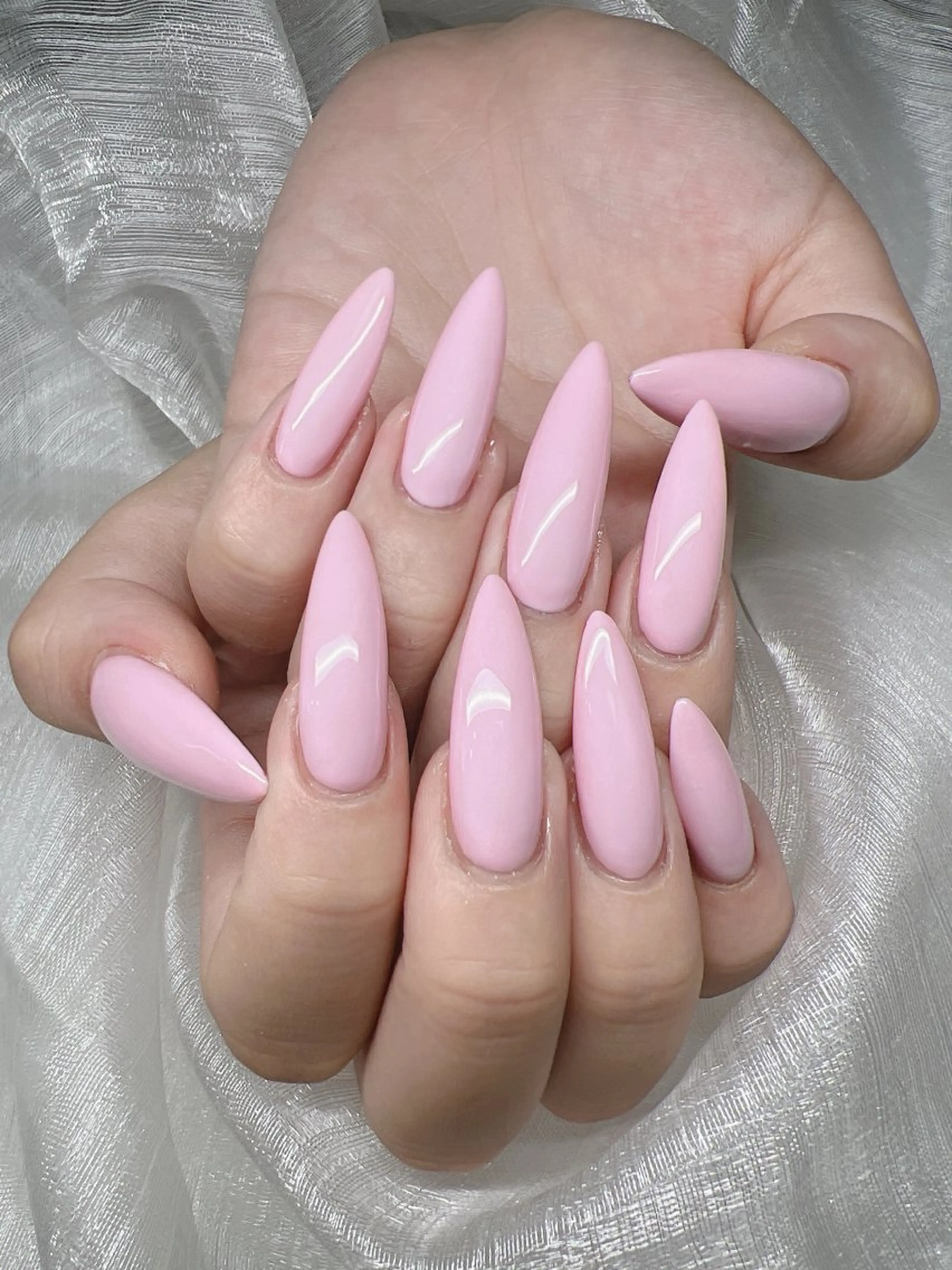 ネイル 長さ出し グラデーション キラキラネイル マグネットネイル ニュアンスネイル ハンドネイル Lee Nails チップ長さだし専門店のネイルデザイン