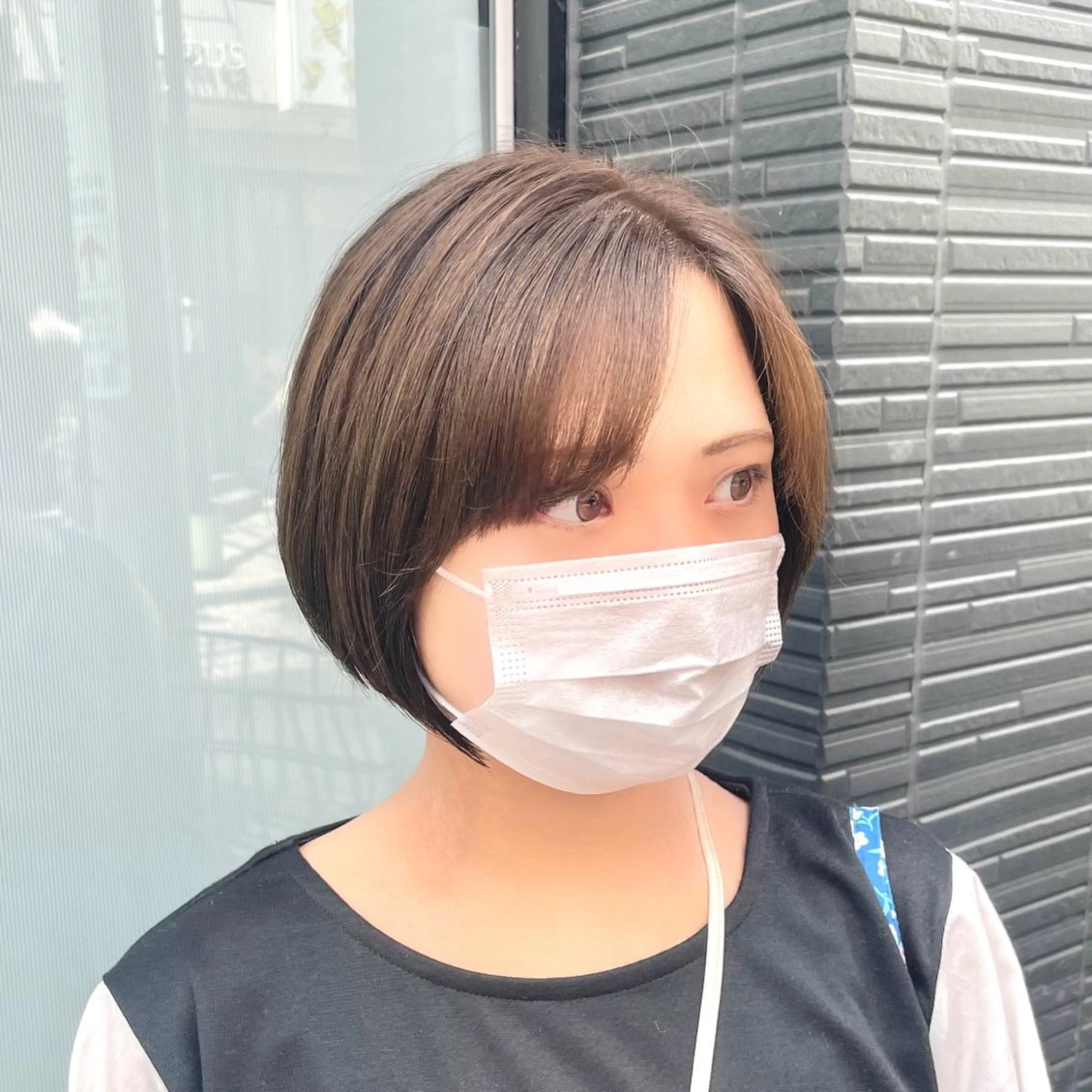 ショート カラー カット ヘアカラー トリートメント ショート/ボブ 🌟齋藤ほのかのヘアスタイル