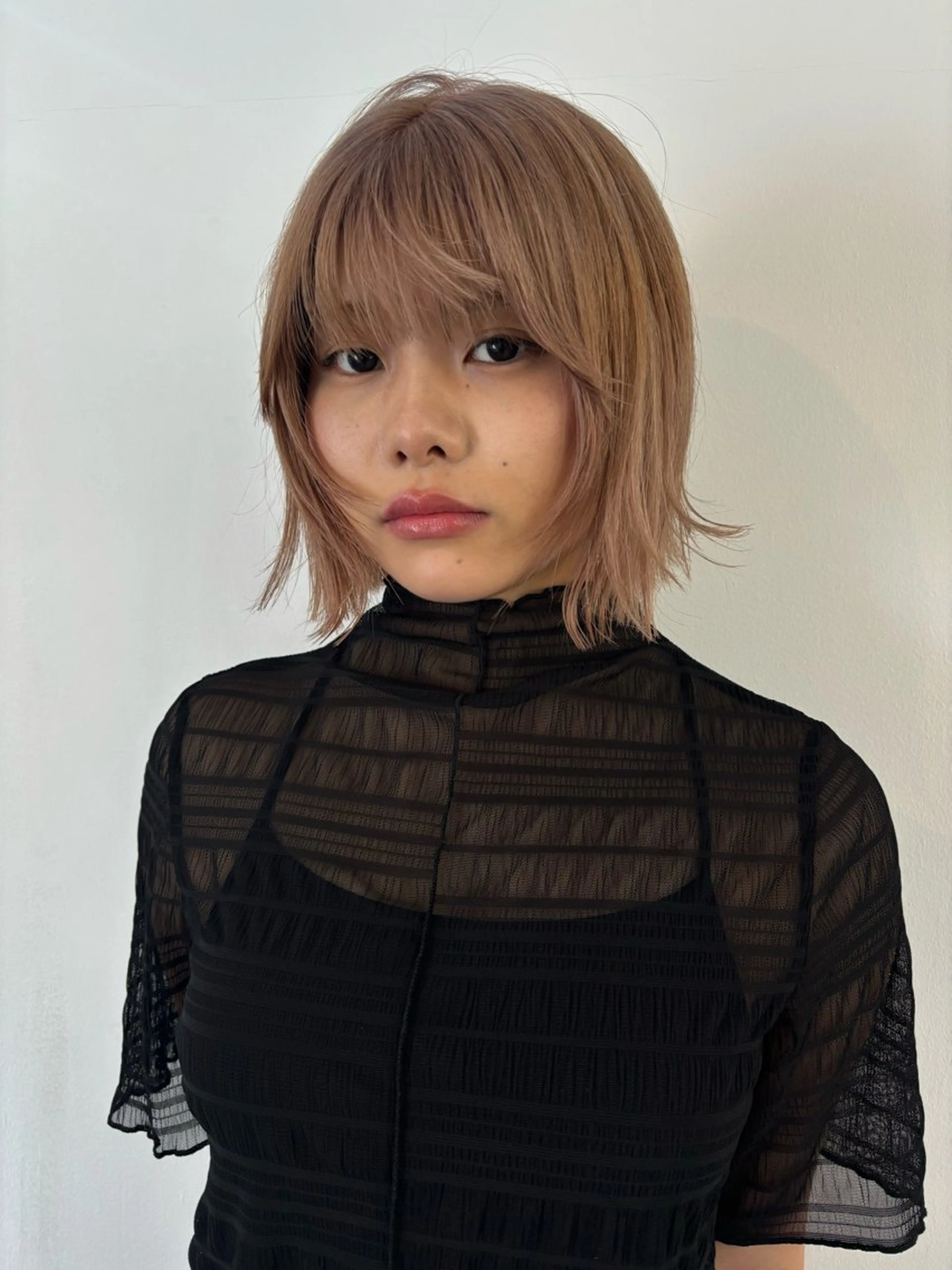 ショート カラー sakura🌸 レイヤー/nelkeのヘアスタイル