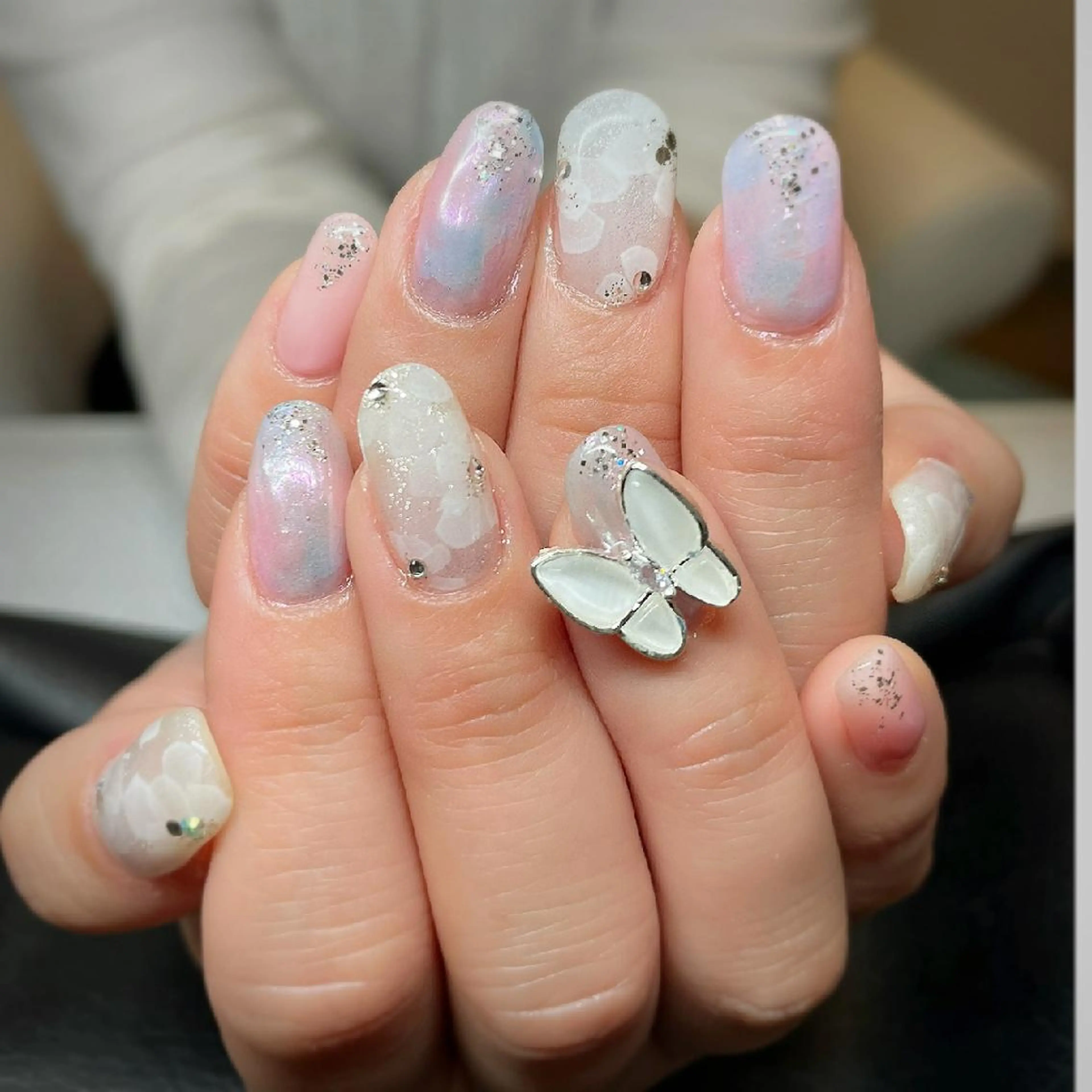 ネイル 春ネイル ハンドネイル フットネイル AQUA NAIL所属・AQUA NAILのネイルデザイン