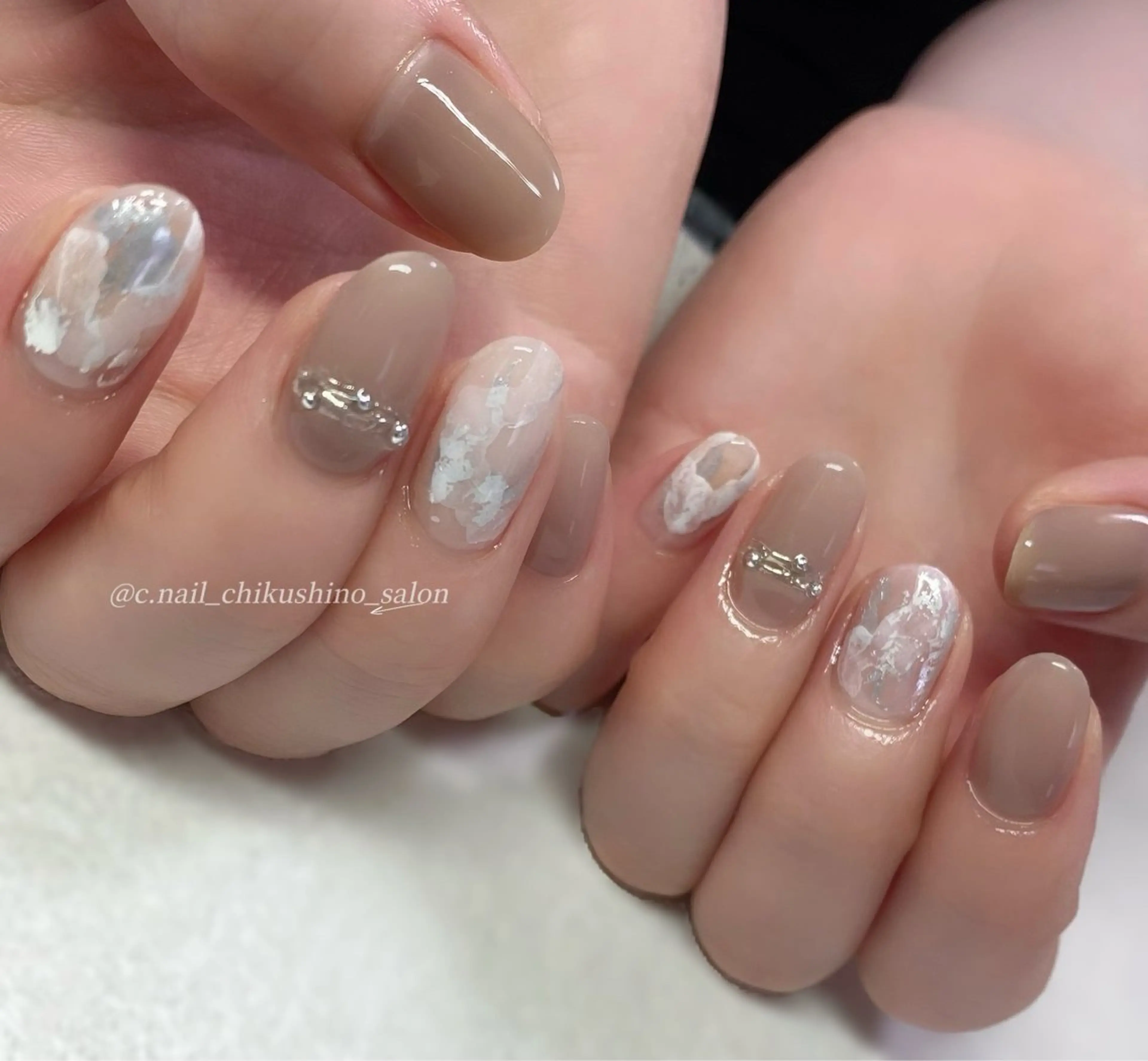 ネイル ハンドネイル C.Nail &EYE筑紫駅のネイルデザイン