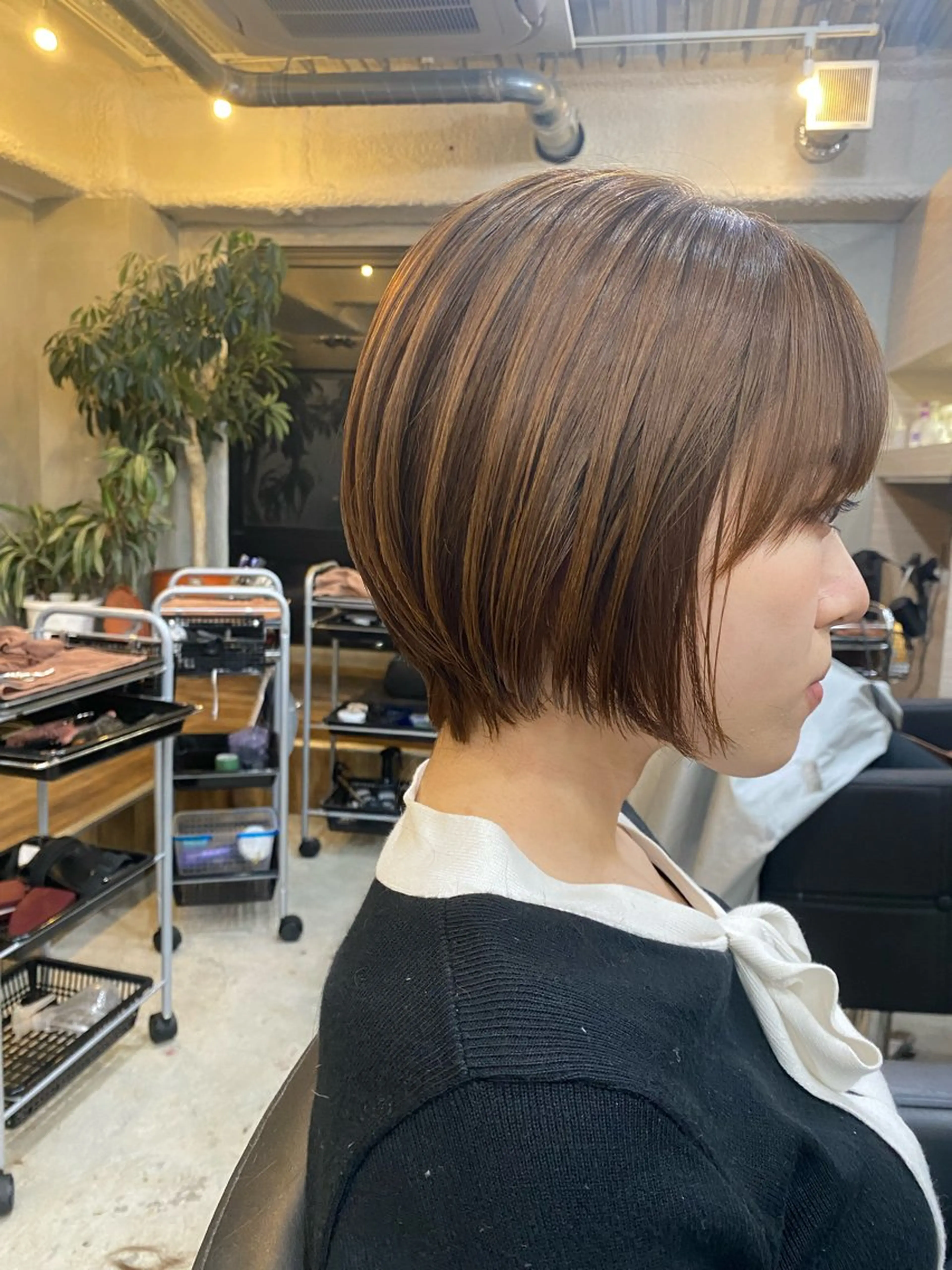 ショート ショートヘア カット ヘアカラー Ra-Ffichi by siun所属・宮田海聖 ナチュラル/美髪のヘアスタイル