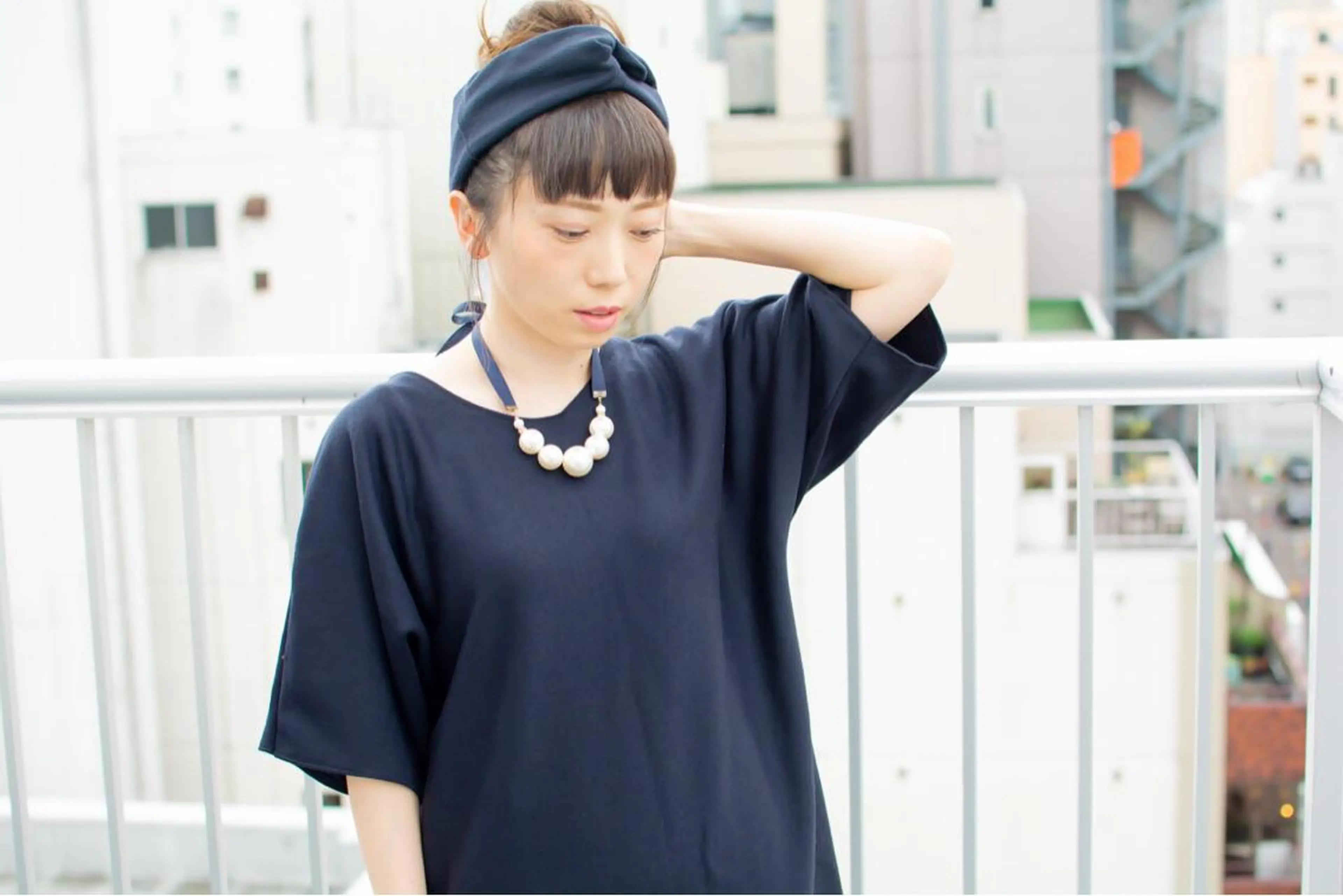 セミロング カラー ヘアアレンジ 撮影モデル 斉藤 正敏のその他イメージ