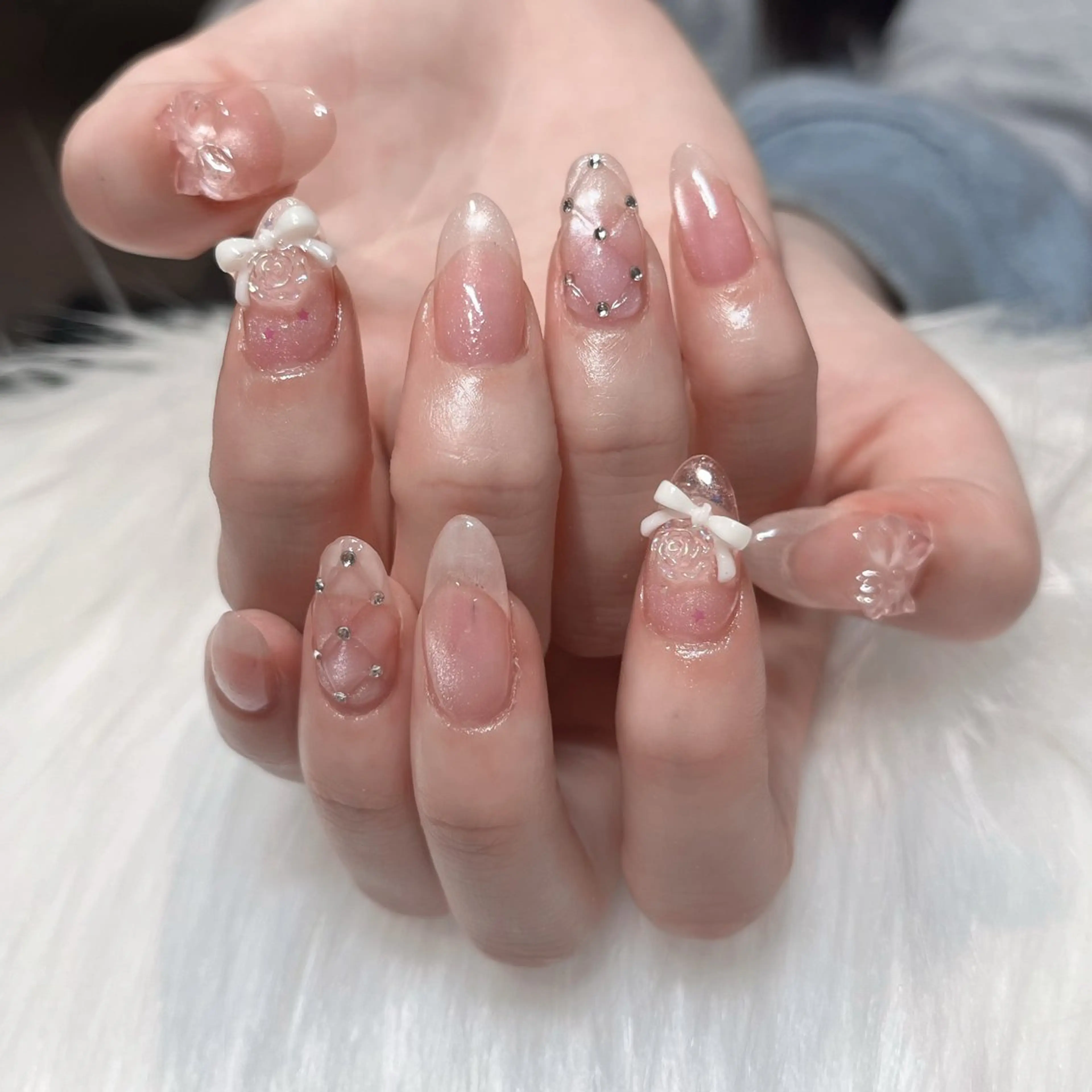 ネイル アートネイル ハンドネイル KOKONA 🎀のネイルデザイン