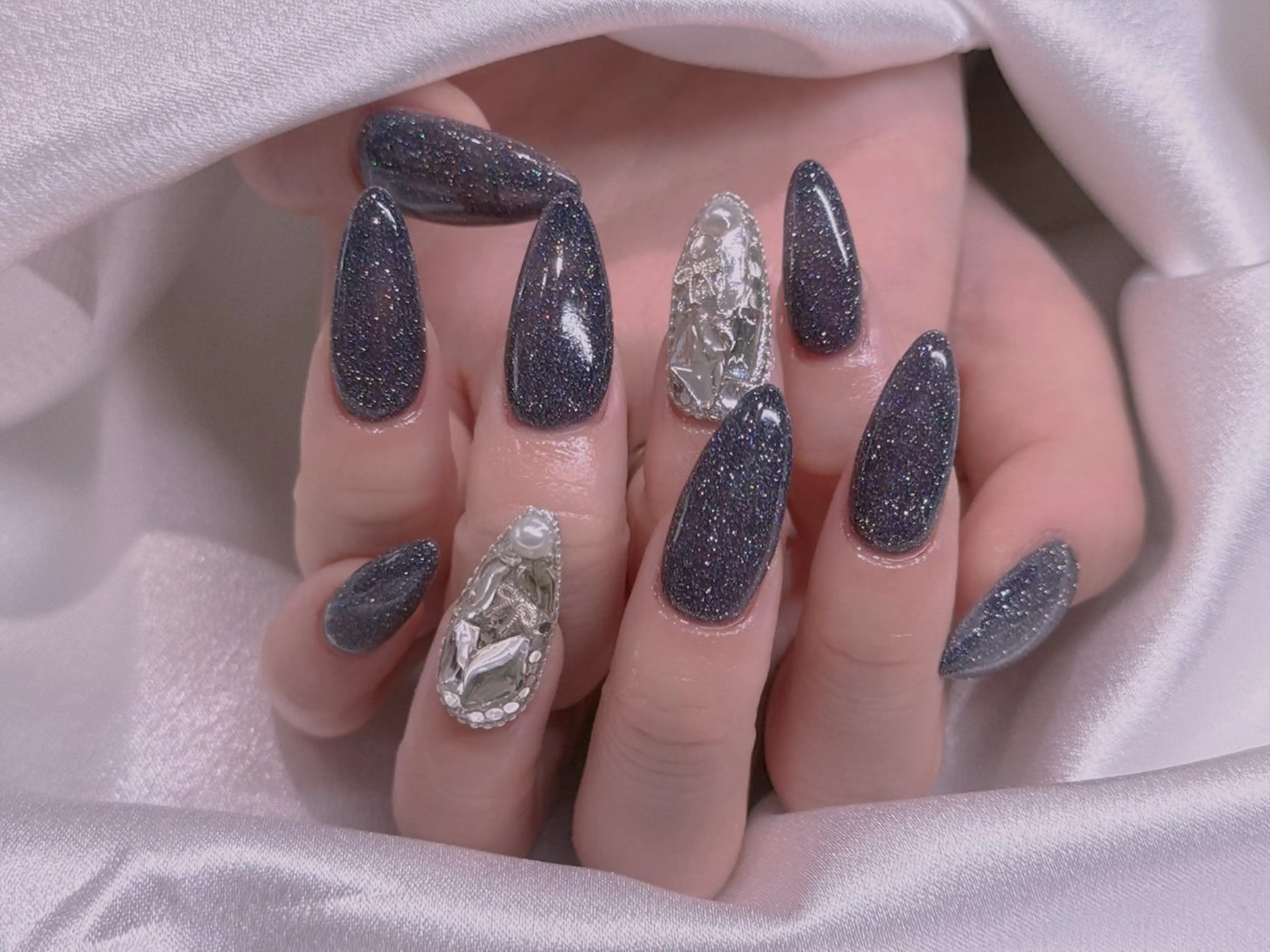 ネイル ハンドネイル エムズ エムズのマツエク・マツパデザイン