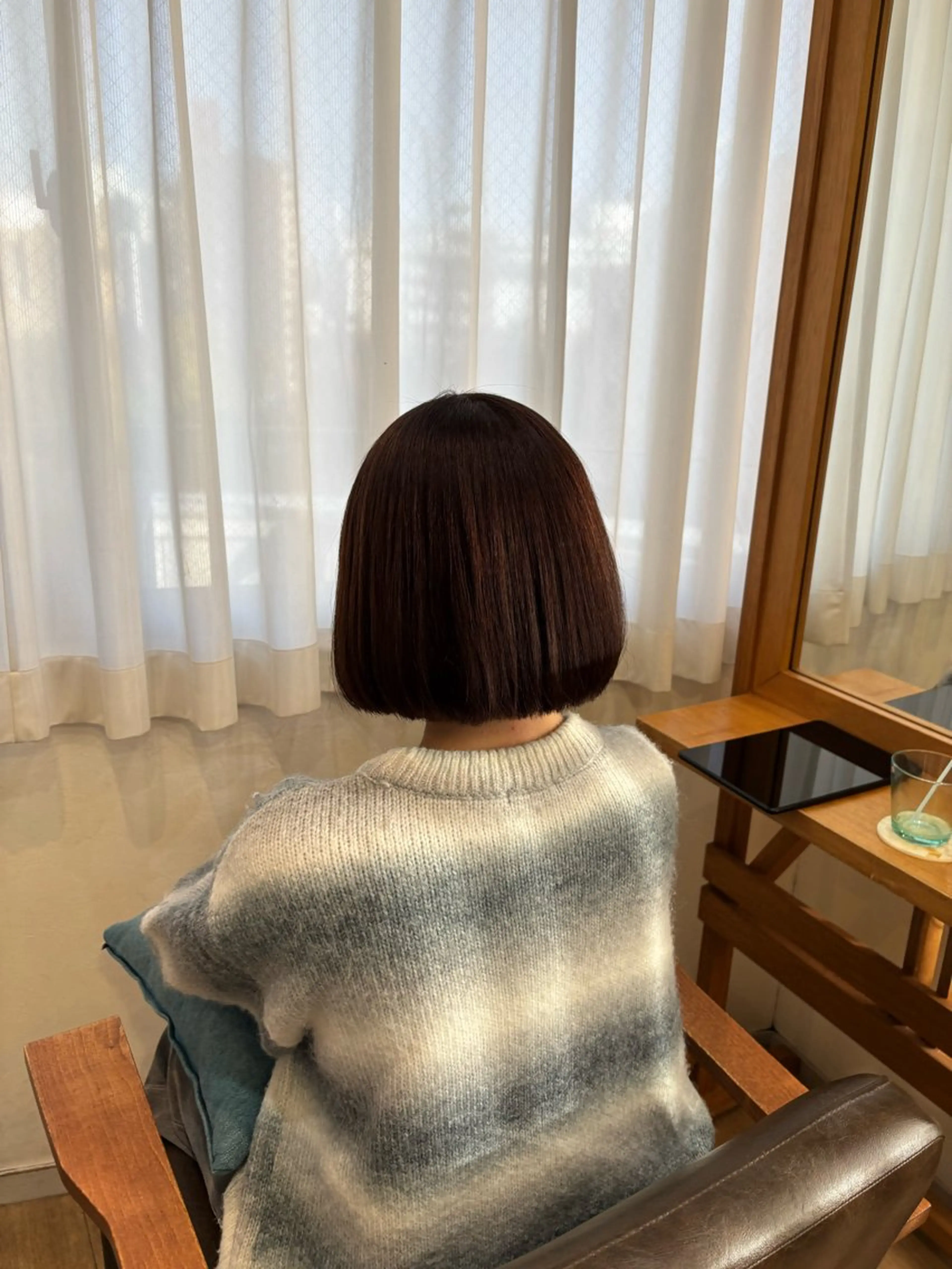 ショート カラー ブラウンカラー カット ヘアカラー トリートメント RINNO🌷艶髪/ 艶カラーのヘアスタイル