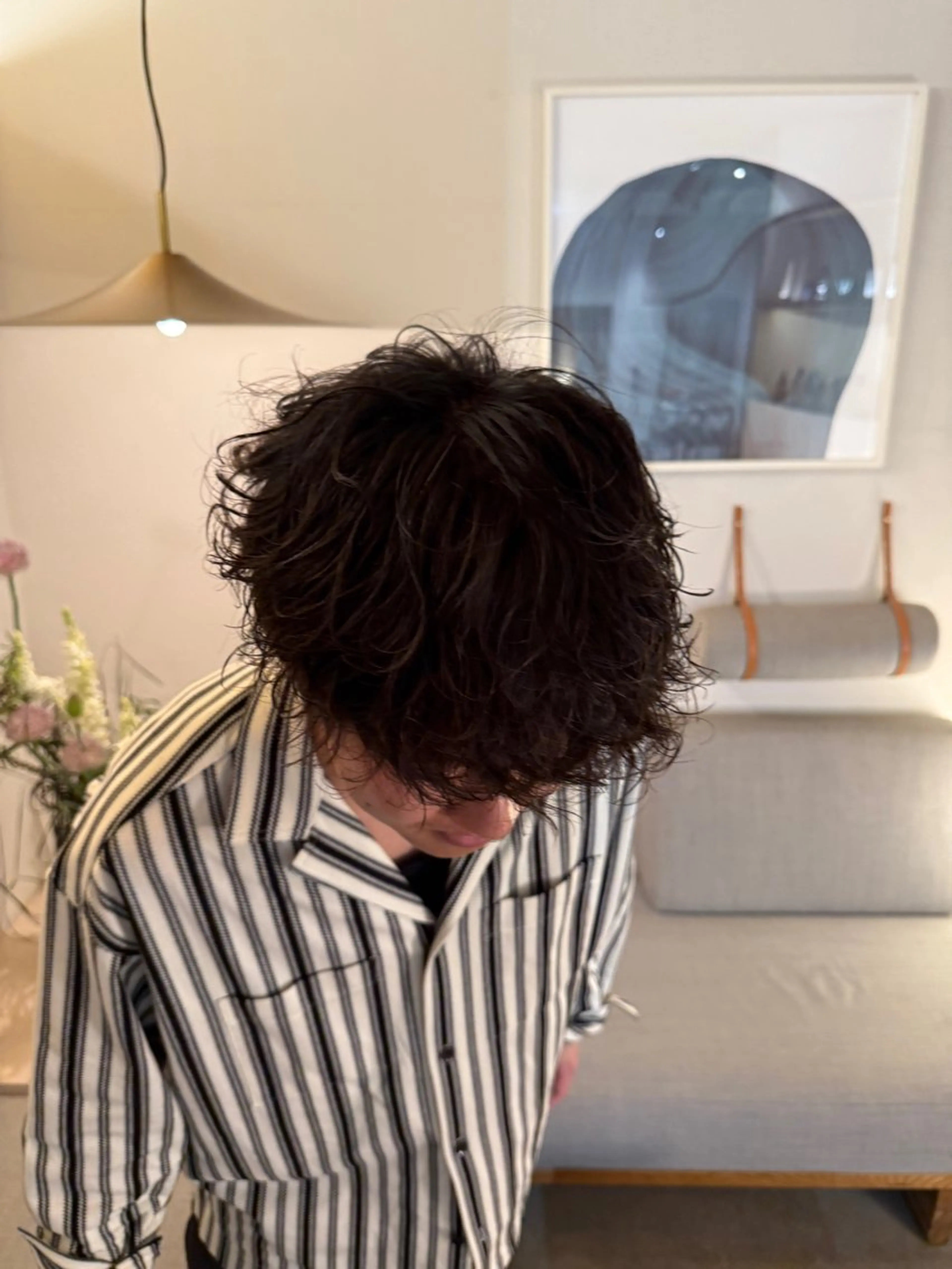 ショート メンズ カット パーマ casi所属・メンズパーマ／ボブ 星本広海のヘアスタイル