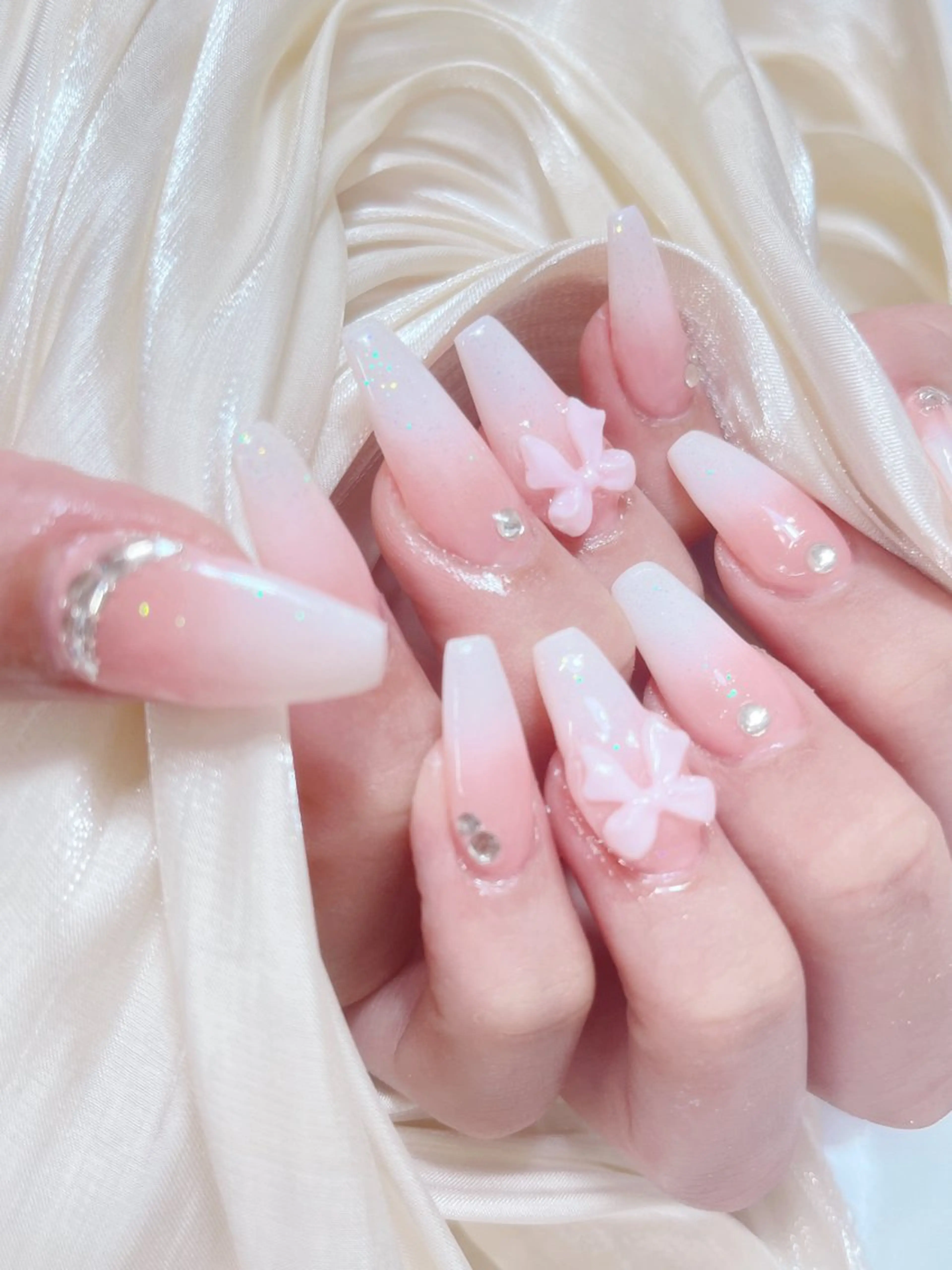 ネイル ジェルネイル ハンドネイル candy nail 韓国風ワンホンネイルのネイルデザイン