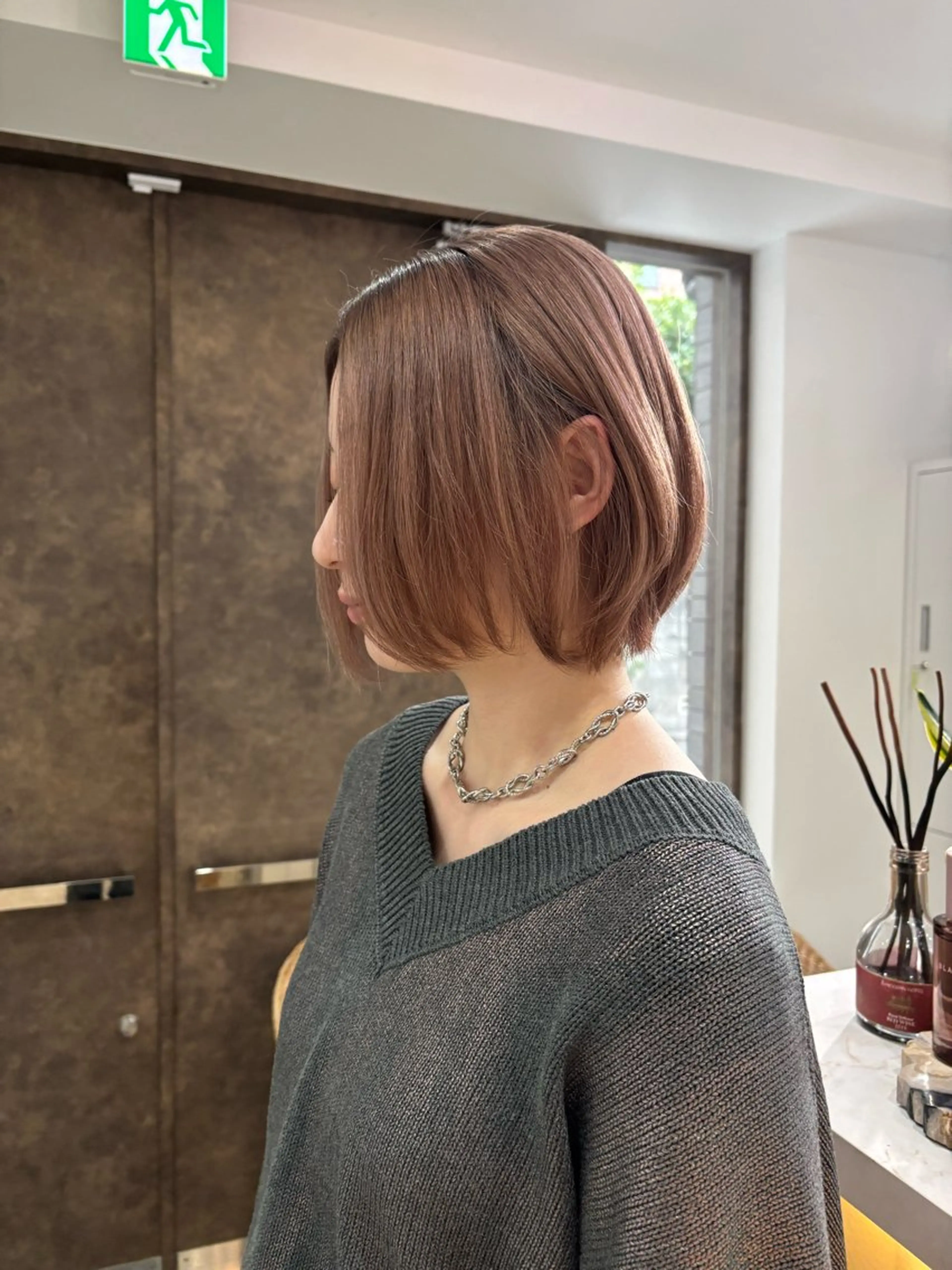 カラー ヘアカラー AO所属・Haruka🌺府中 /ボブ/海外ヘアのヘアスタイル