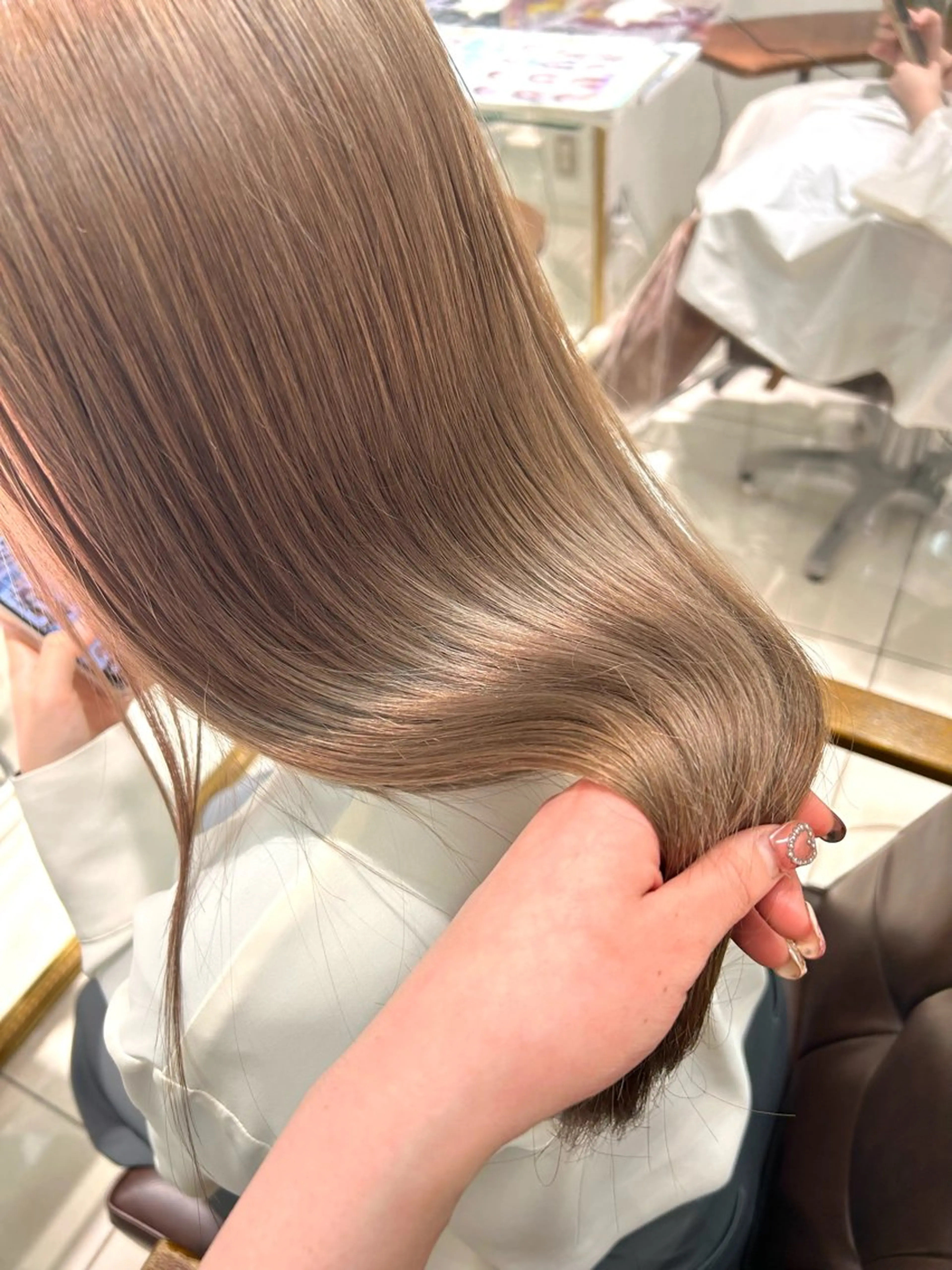 ロング 🩶透明感カラー/ うる艶/nanakoのヘアスタイル