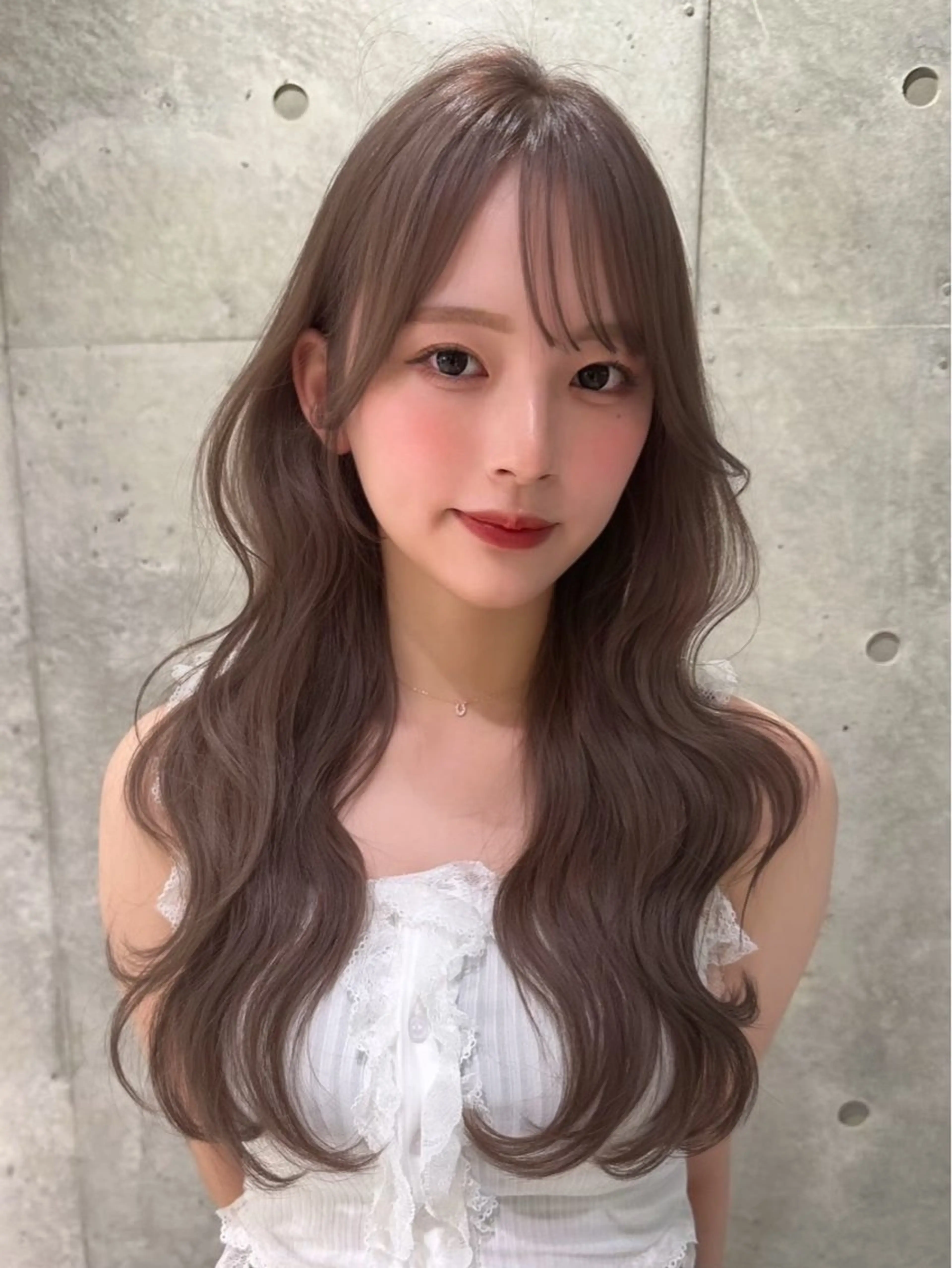 セミロング Lond  ulu所属・ハセ/韓国ヘア / lond uluのヘアスタイル