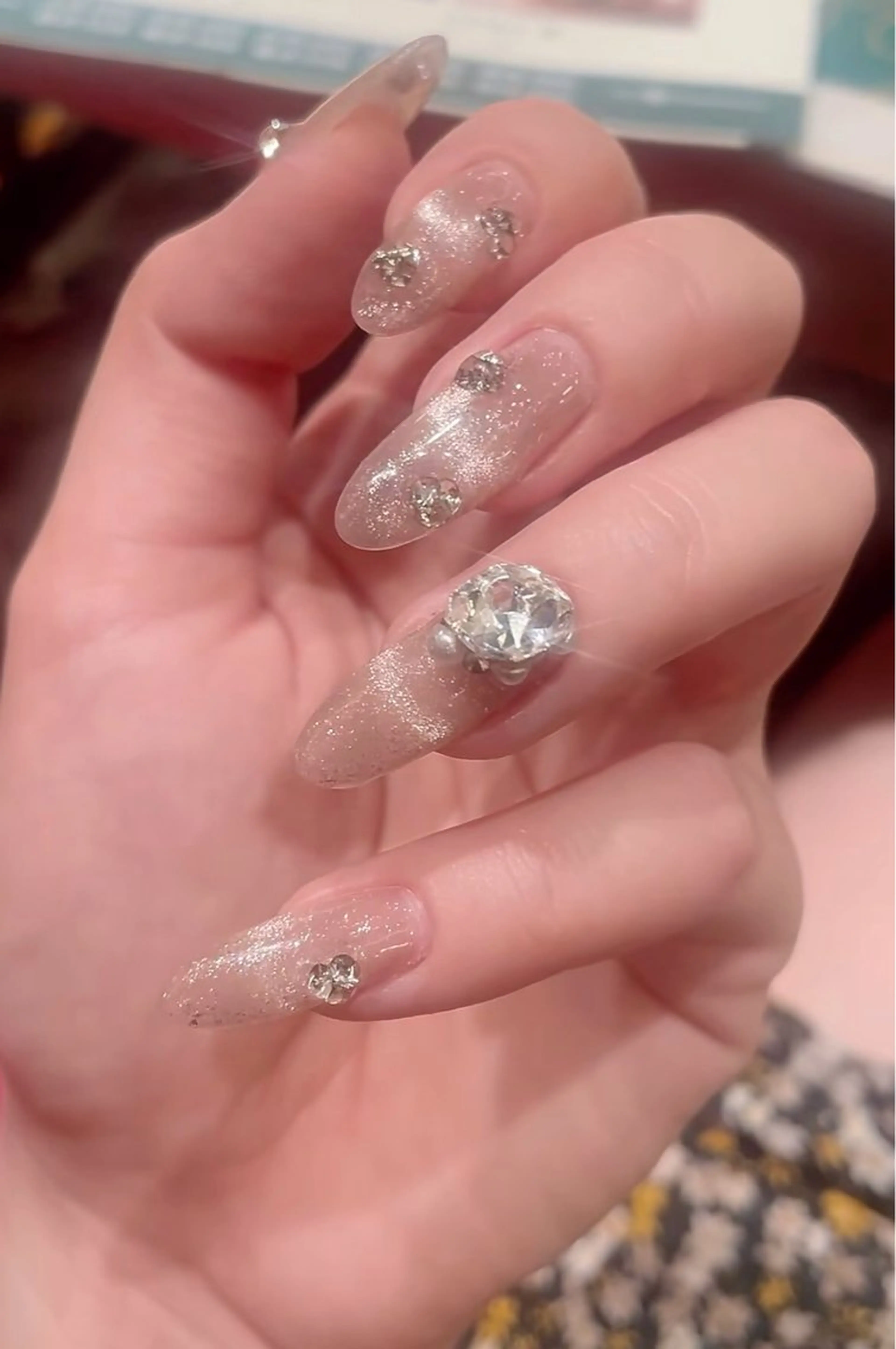 ネイル 長さ出し専門パーツ jenniferのネイルデザイン