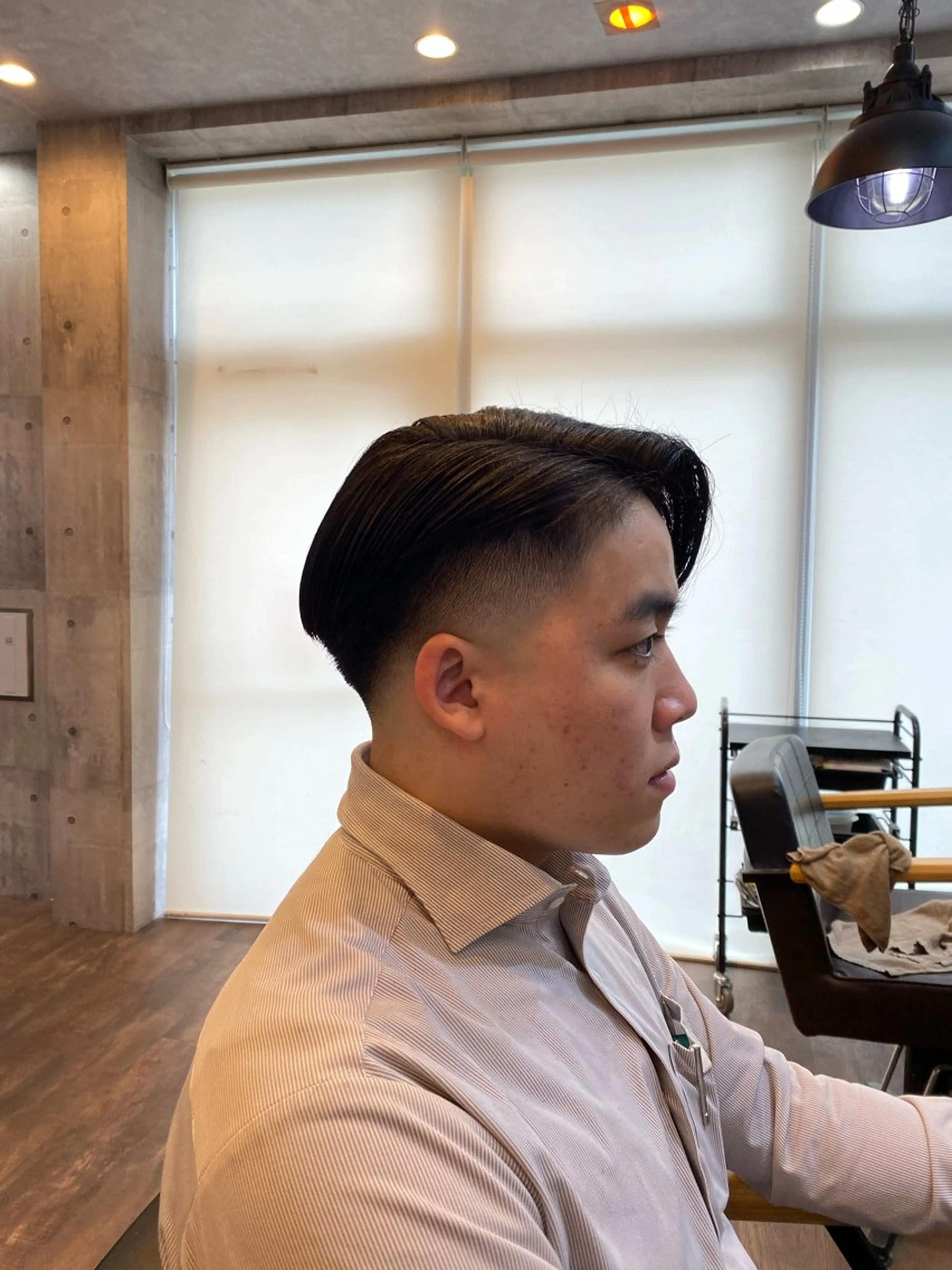 ショート メンズ 居原 凜太郎のヘアスタイル