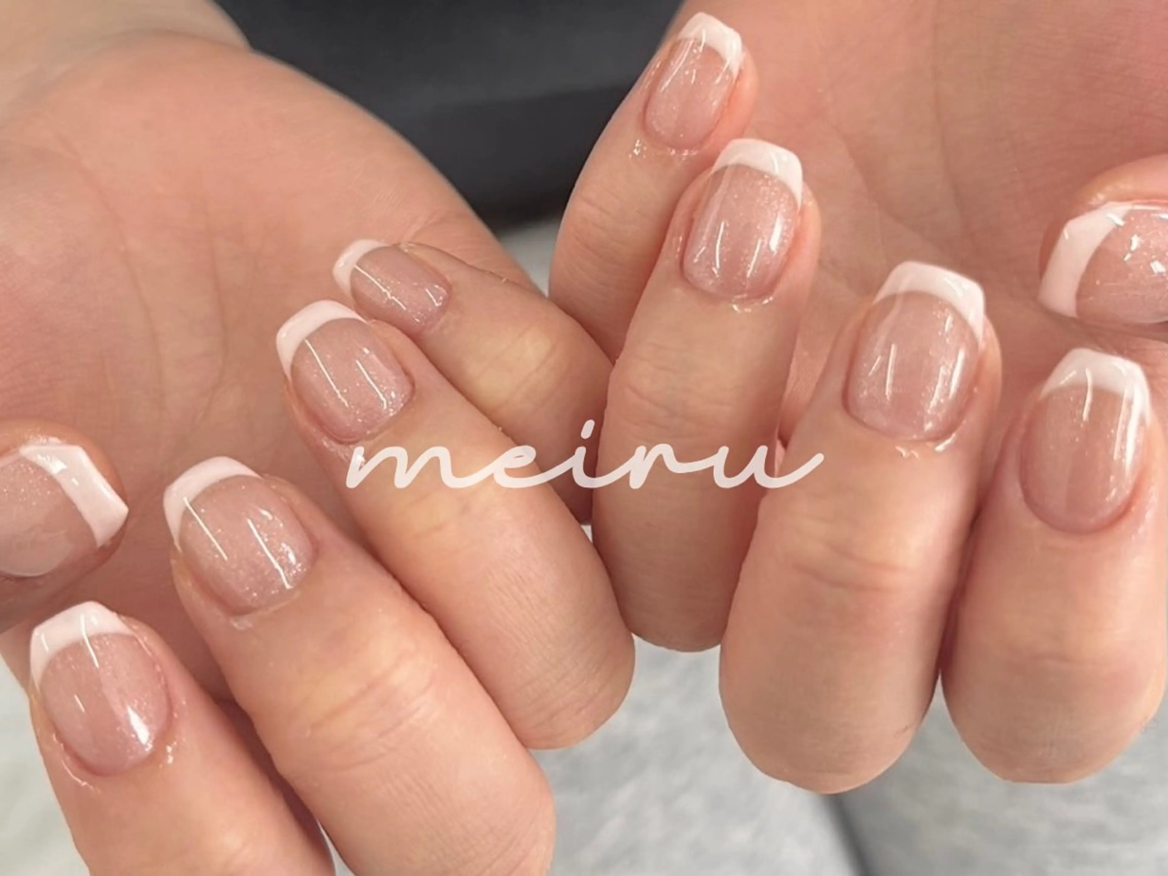 ネイル フレンチネイル ハンドネイル ハンドケア 🤍meiru 🤍ネイリストのネイルデザイン