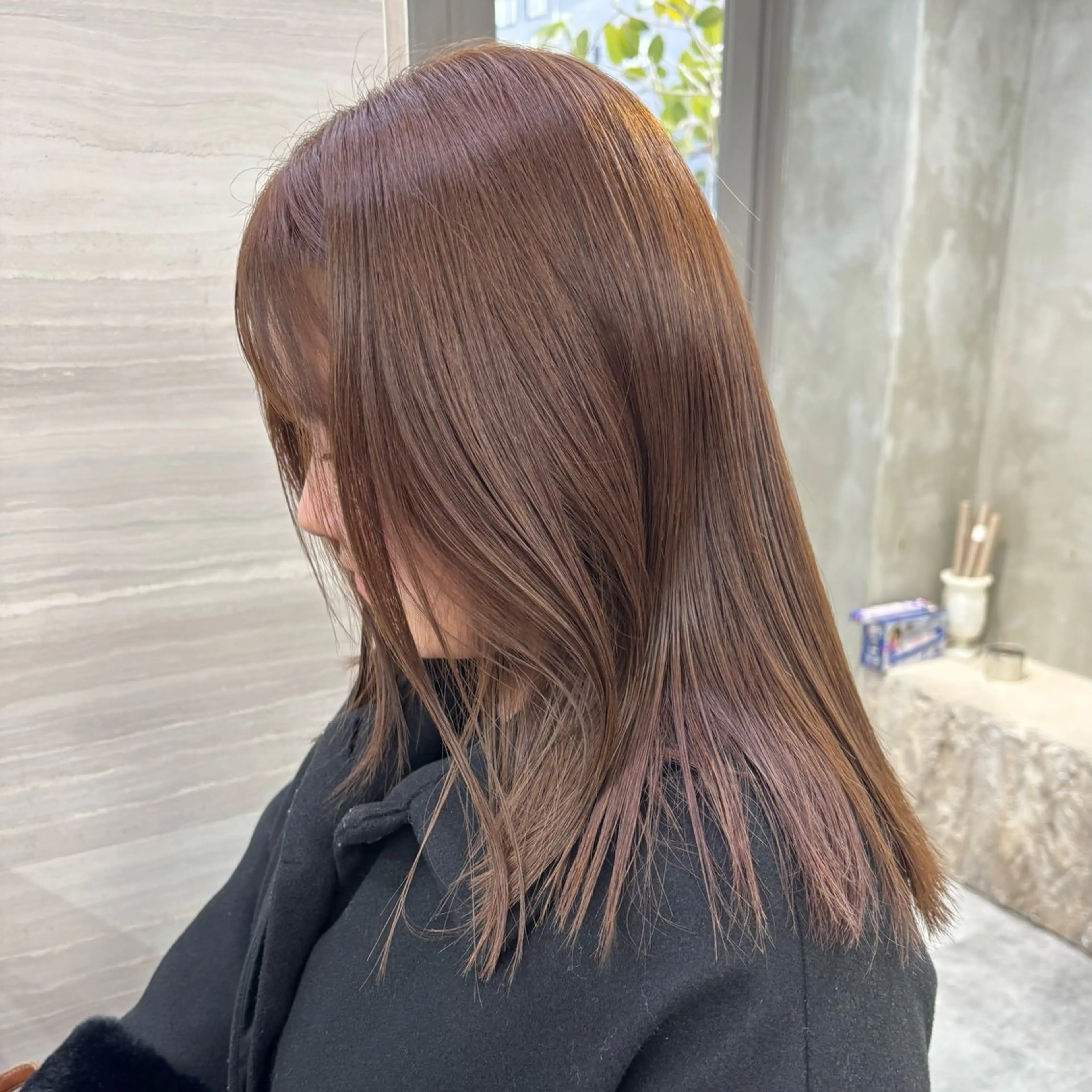 ミディアム カラー ヘアカラー The Path ARENのヘアスタイル