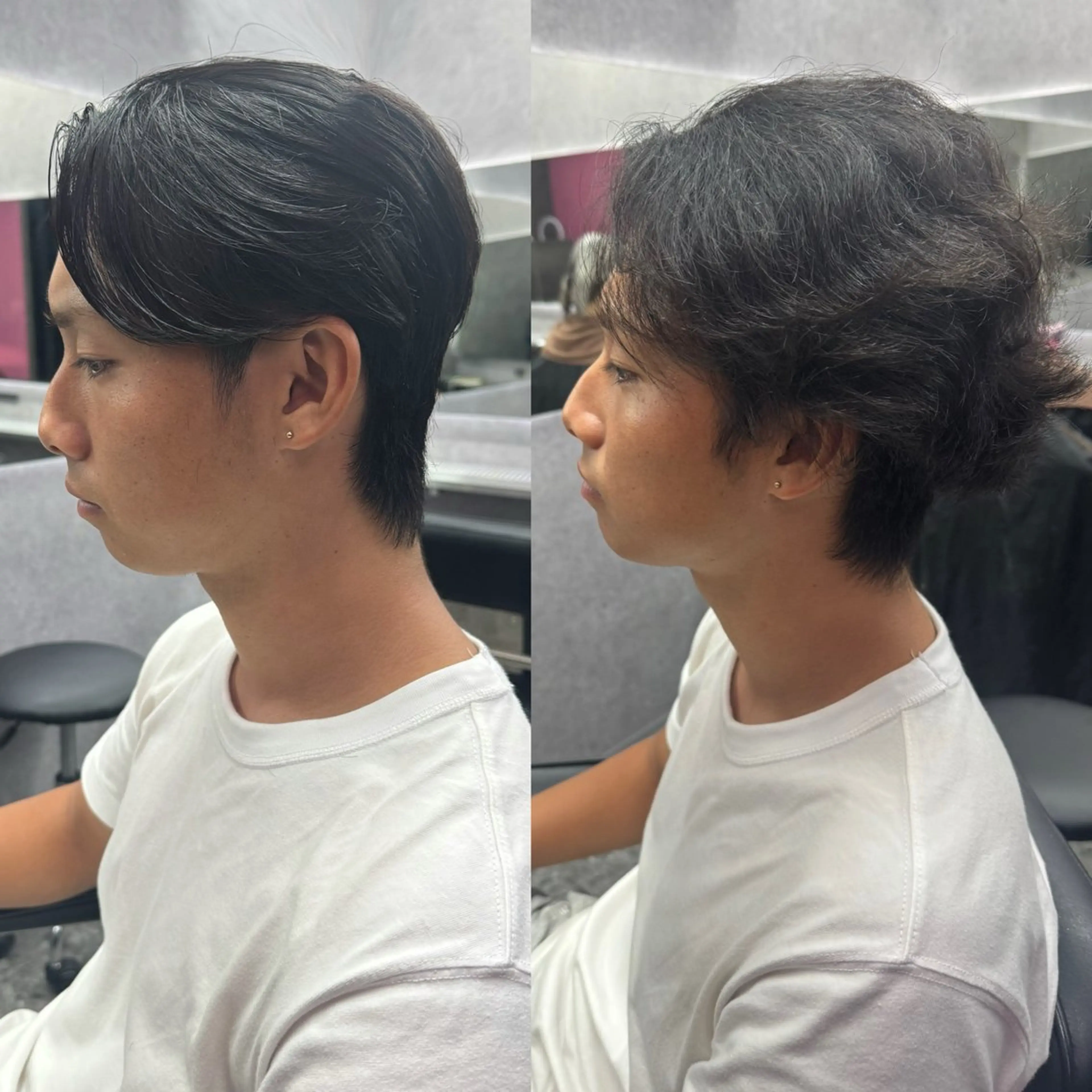 ショート メンズ カット 縮毛矯正 メンズヘア/髪質改善 西尾 幸樹のヘアスタイル