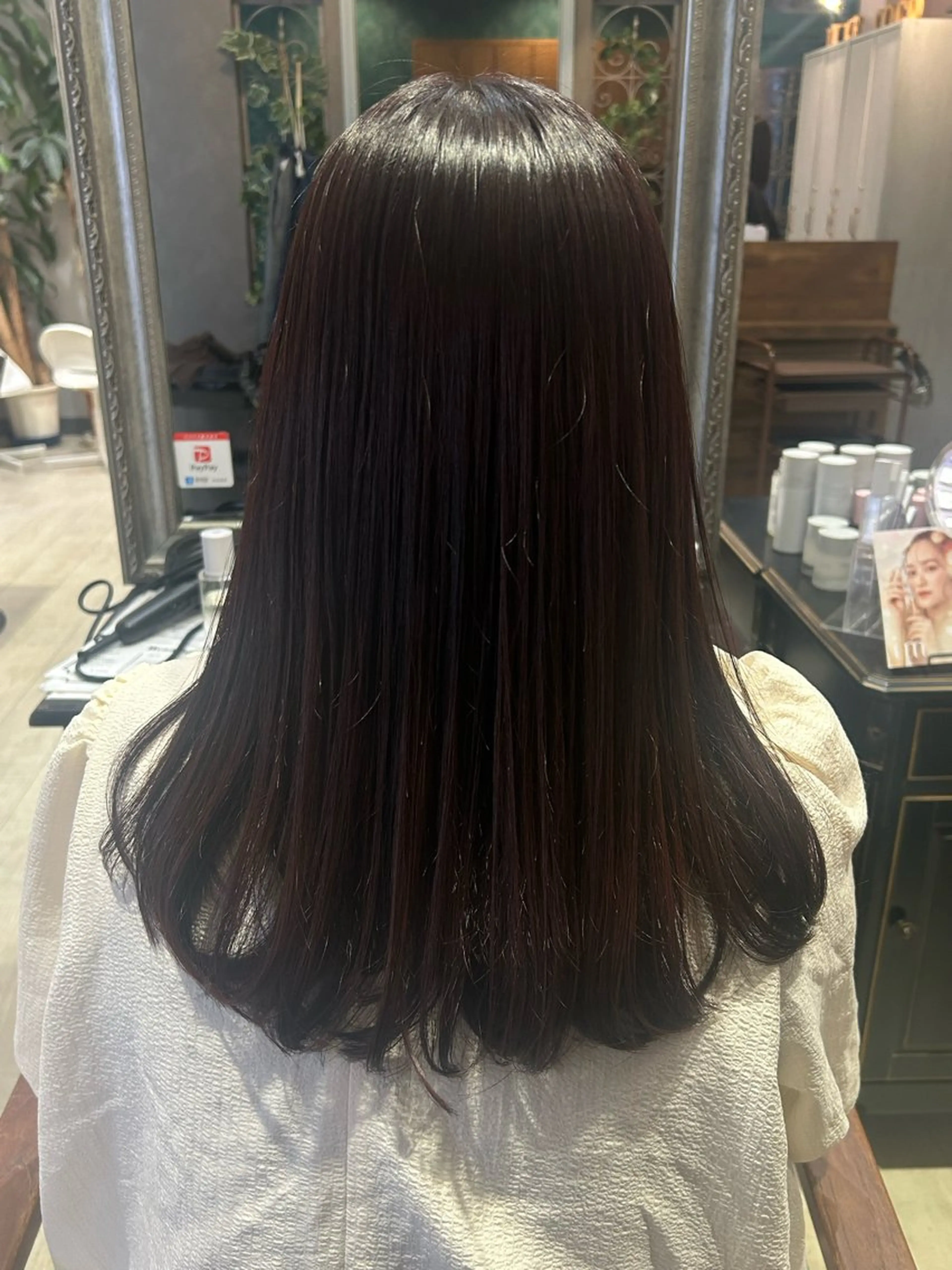 セミロング ヘアカラー 暖色カラー｜艶髪｜ 🥨AIKA🥨のヘアスタイル