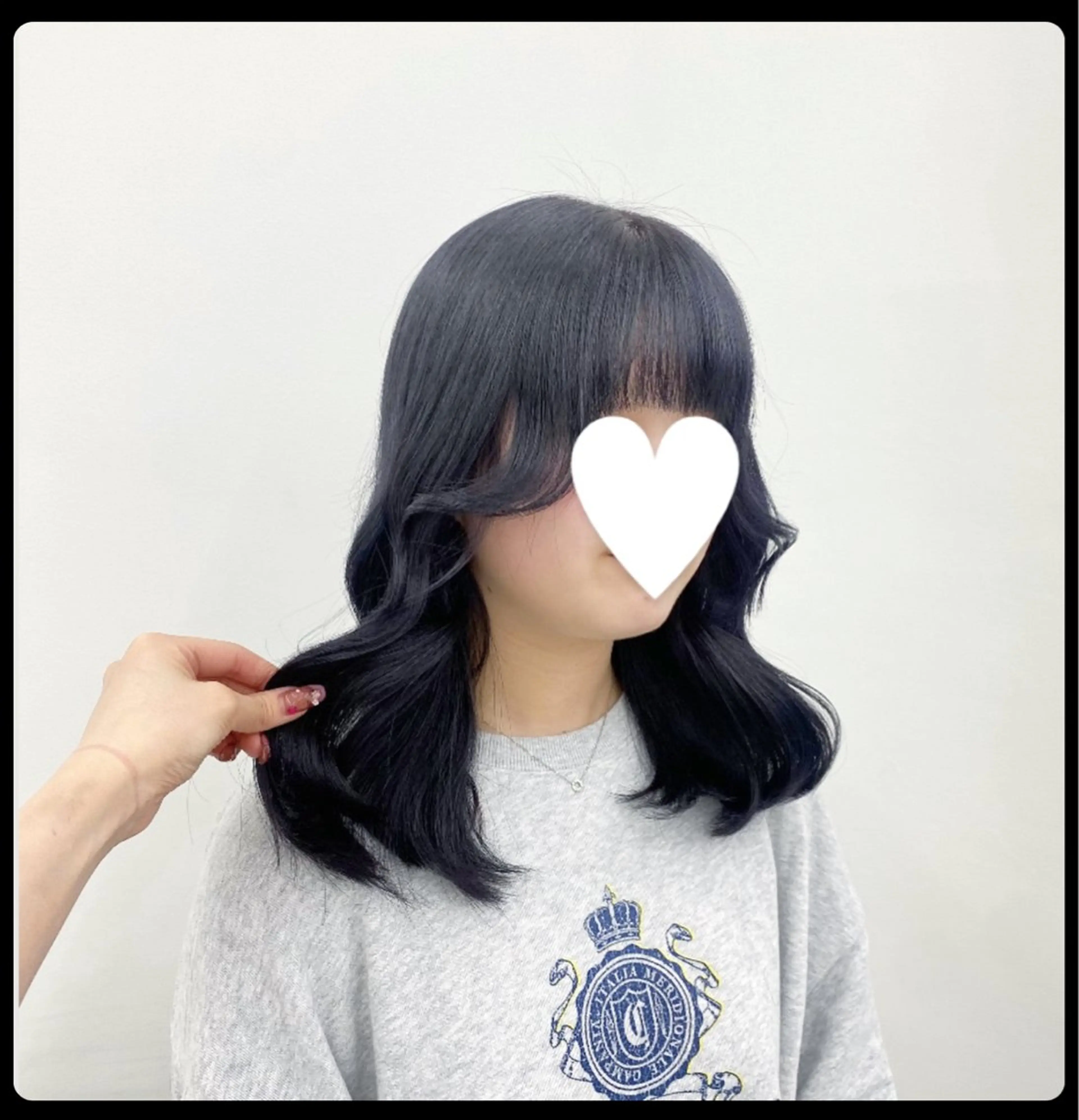ロング カラー パーマ ヘアアレンジ メンズ キッズ ♥️韓国ヘア レイヤー♥️ゆりのヘアスタイル