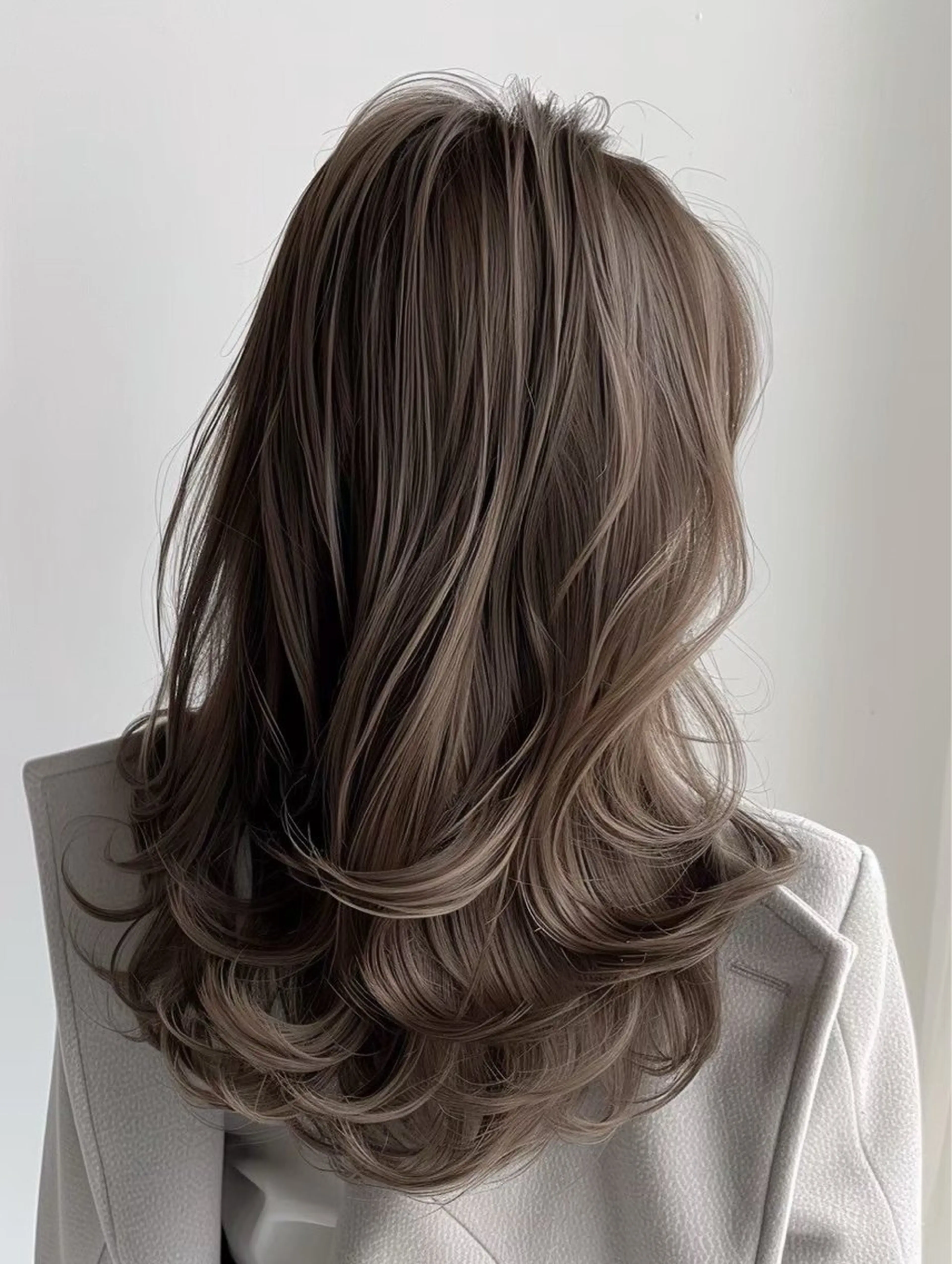 ロング カラー 梨ア/ボブショート/ ブリーチ無し艶カラーのヘアスタイル