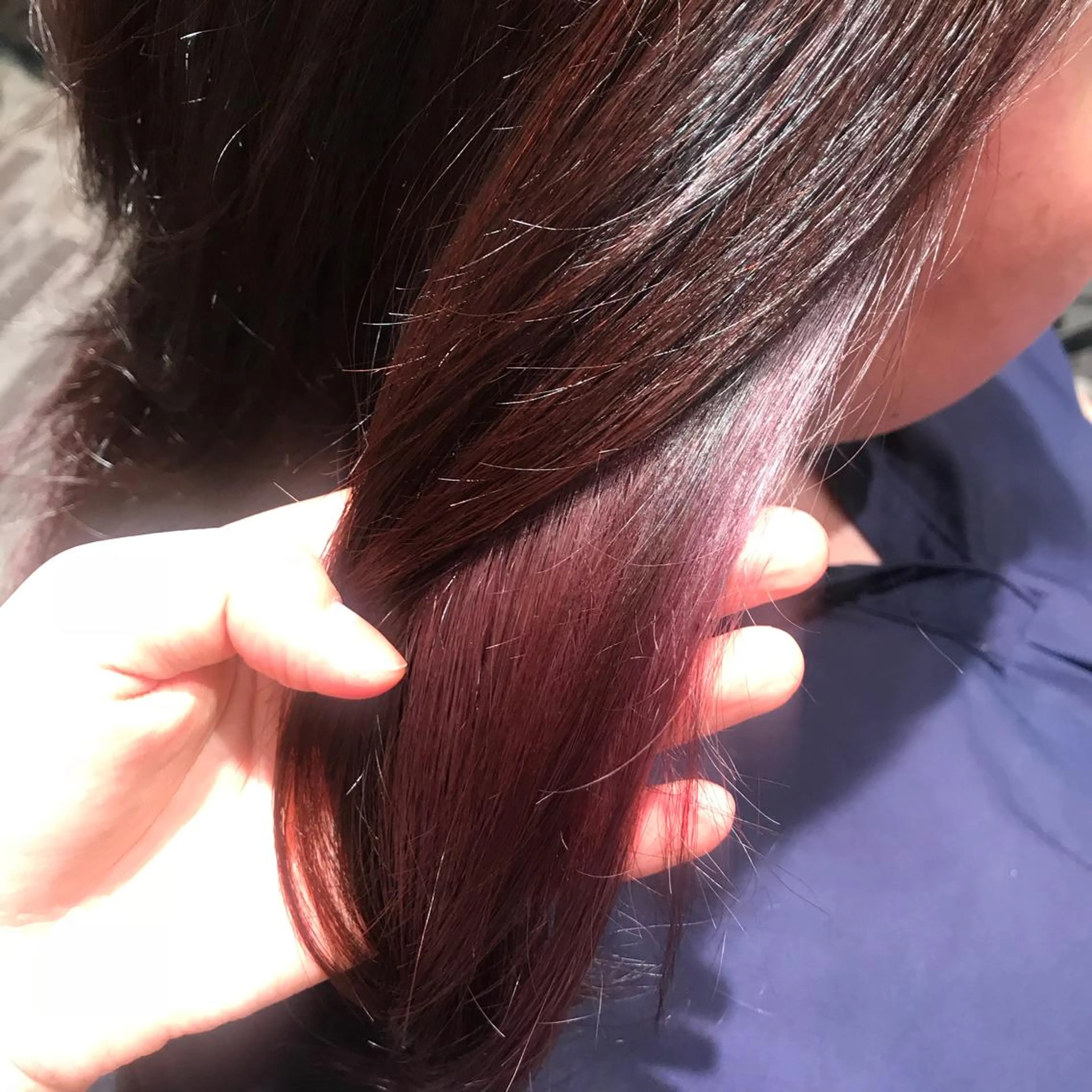 ミディアム カラー ブリーチ moon  ticobrae所属・こくしょう れいかのヘアスタイル