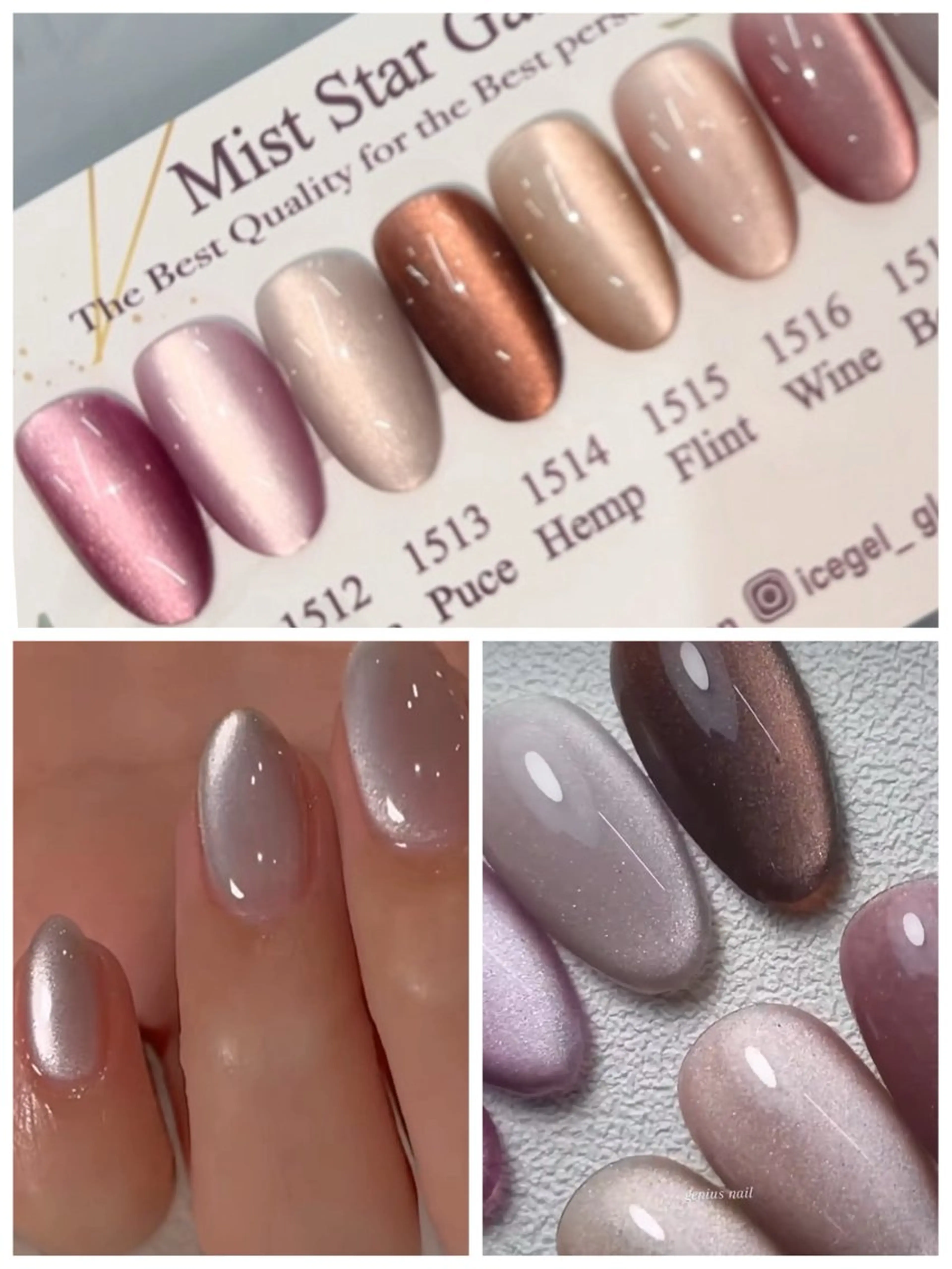 ネイル マグネットネイル ｔe_ nailのネイルデザイン