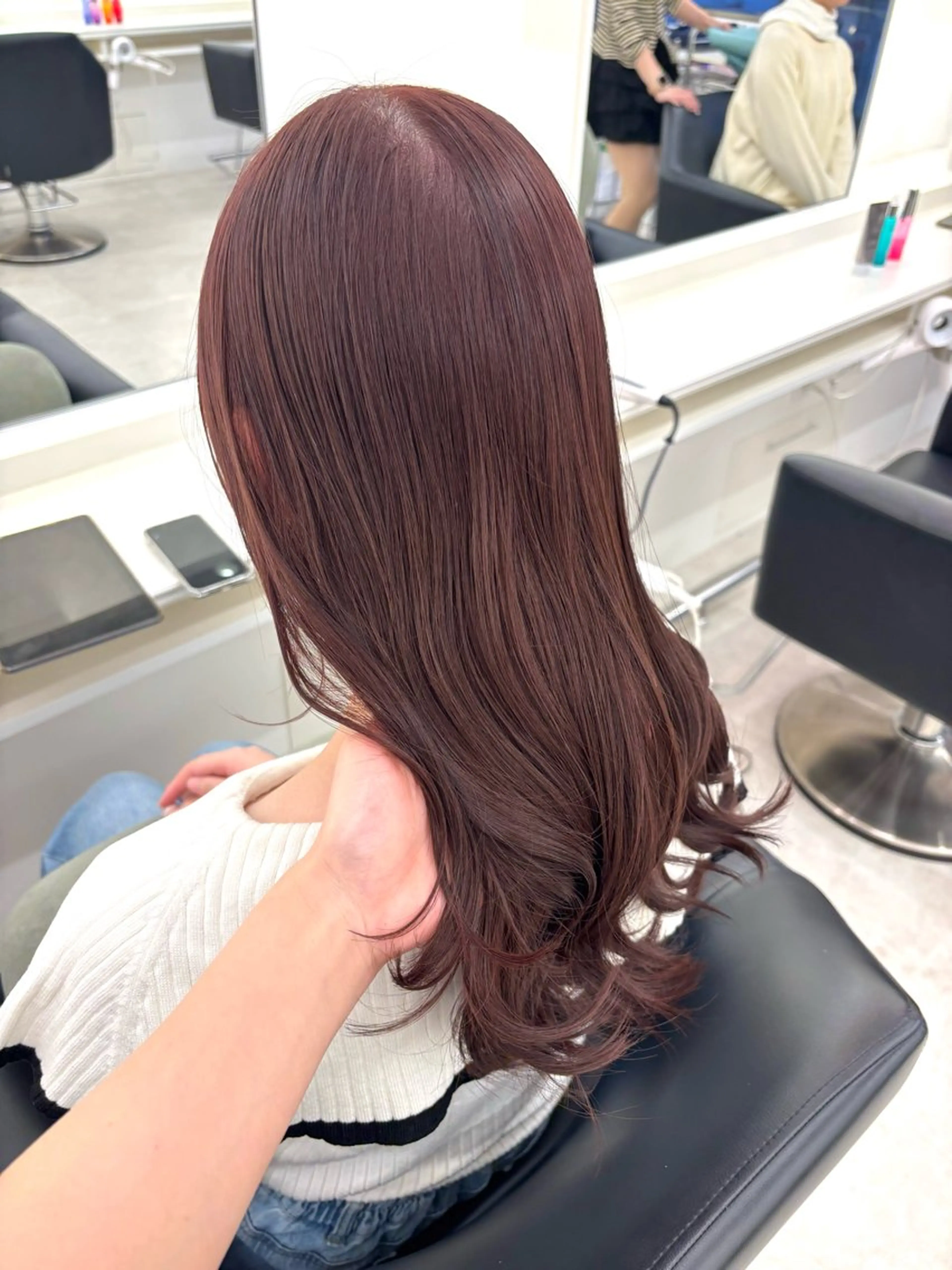 ロング カラー ヘアカラー ParveMix‎‎ ‎🤍加藤理沙のヘアスタイル