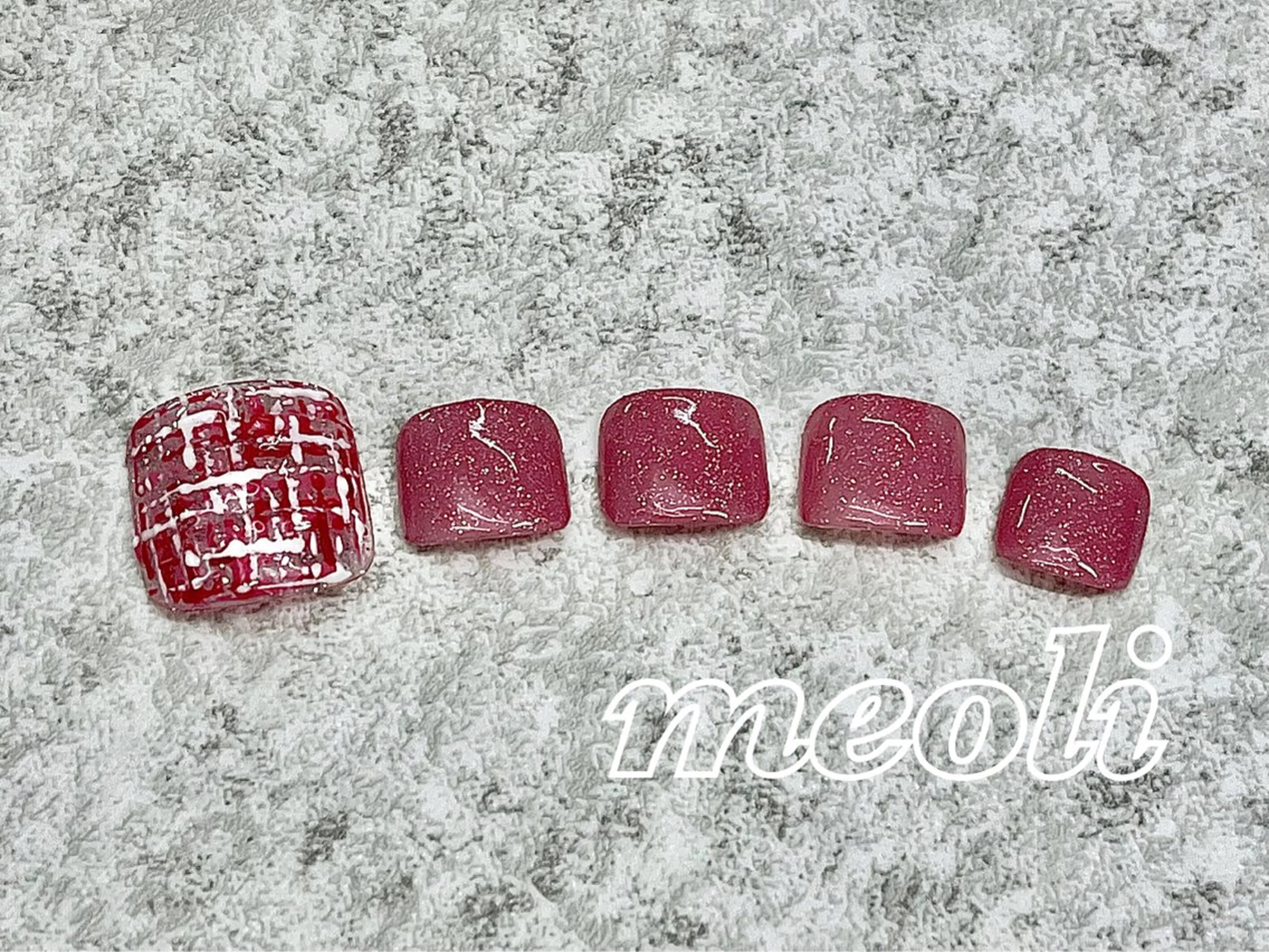 ネイル フットネイル nail salon meoli　アヤのネイルデザイン