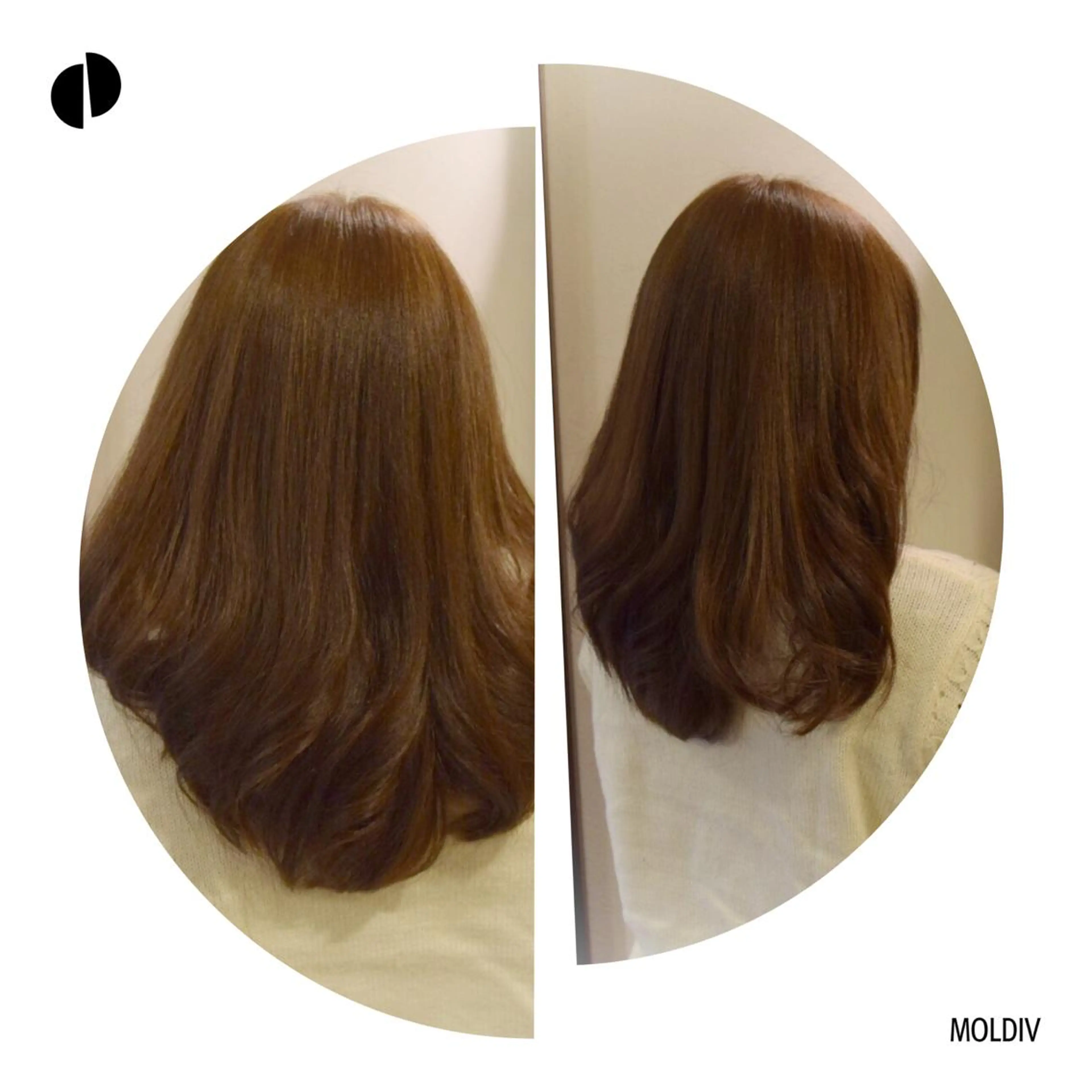 ミディアム セミロング カラー グレージュ ✨縮毛矯正✨髪質改善 ナカシマ ユミのヘアスタイル