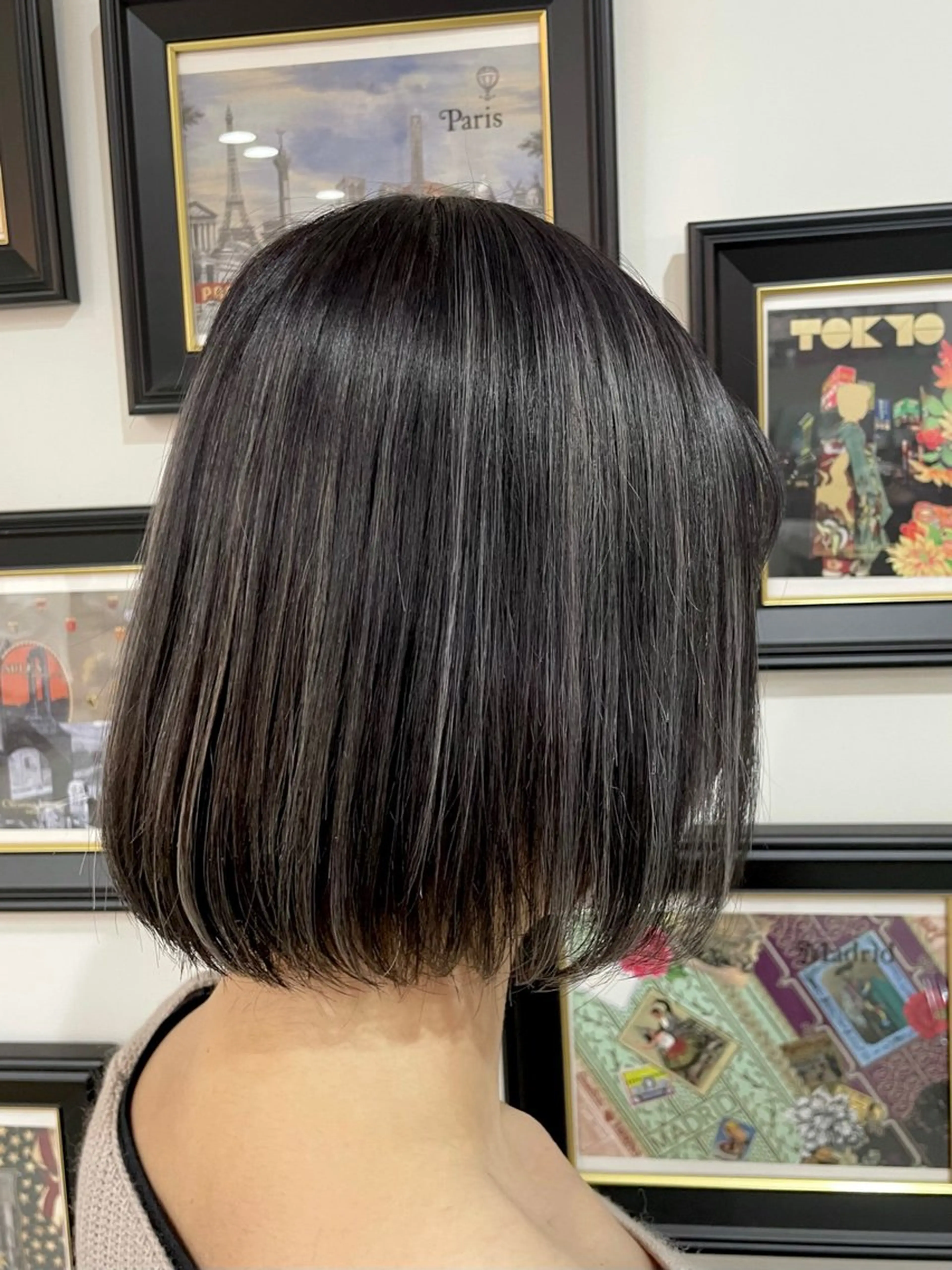 ショート カラー ヘアカラー トリートメント ヘアセット hair design NORM所属・吉田裕太/ハイライト ダブルカラーのヘアスタイル