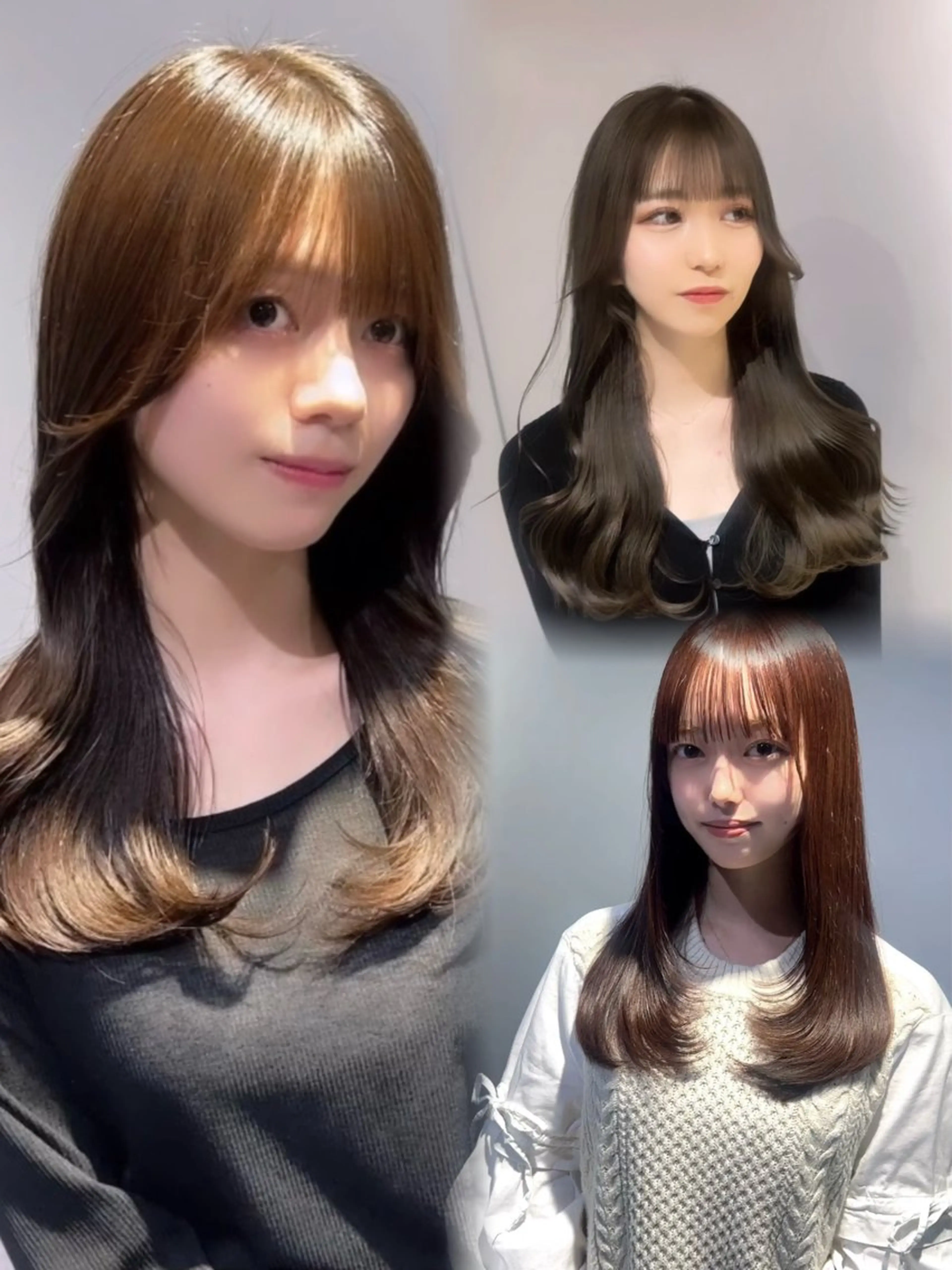 セミロング カラー カット ヘアカラー トリートメント レイヤーの神様 店長安藤光司🇰🇷のヘアスタイル