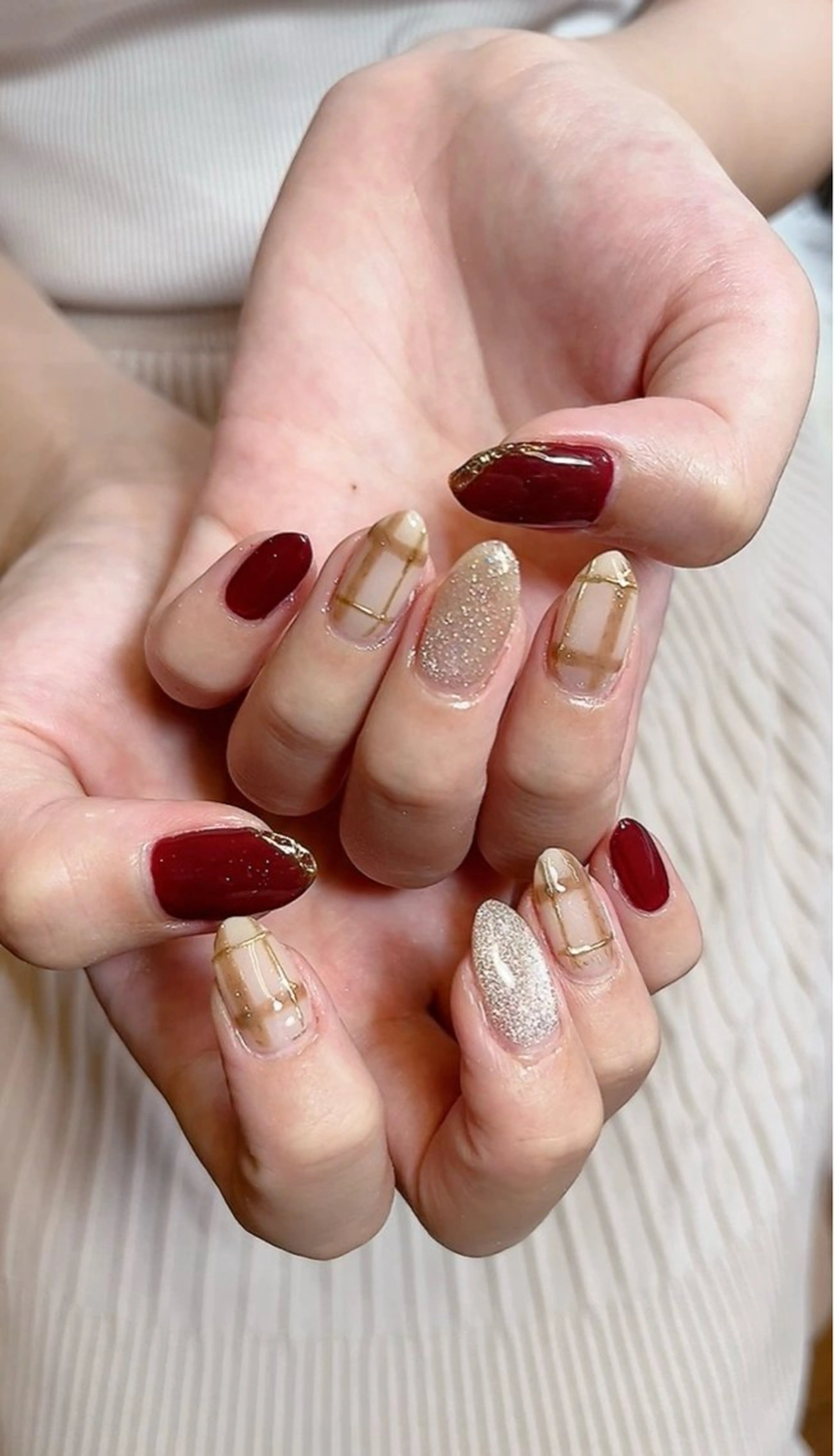 ネイル ハンドネイル LOVE NAIL 💕Sonoのネイルデザイン