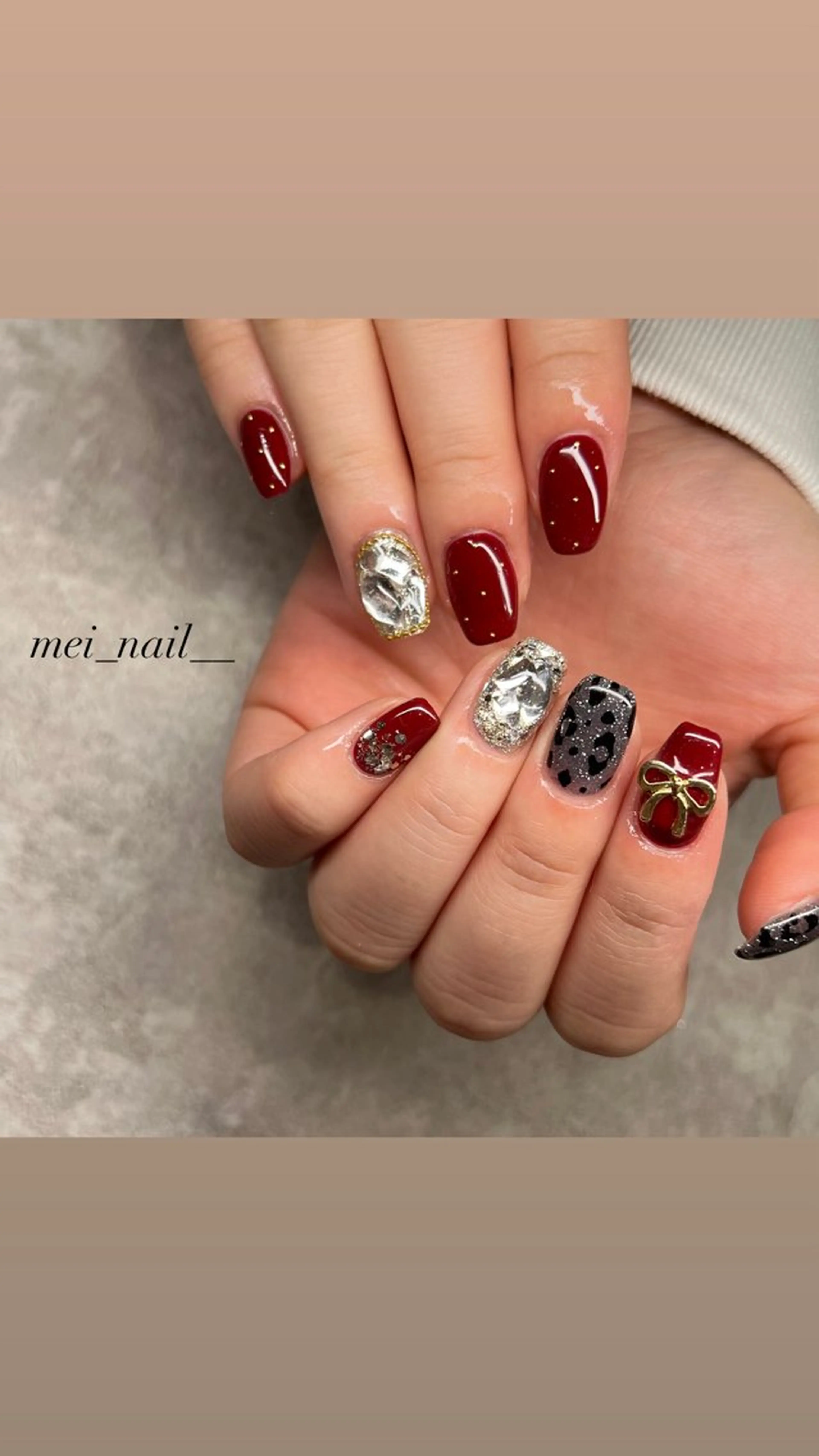 ネイル ハンドネイル est nail所属・永山 芽生子のネイルデザイン