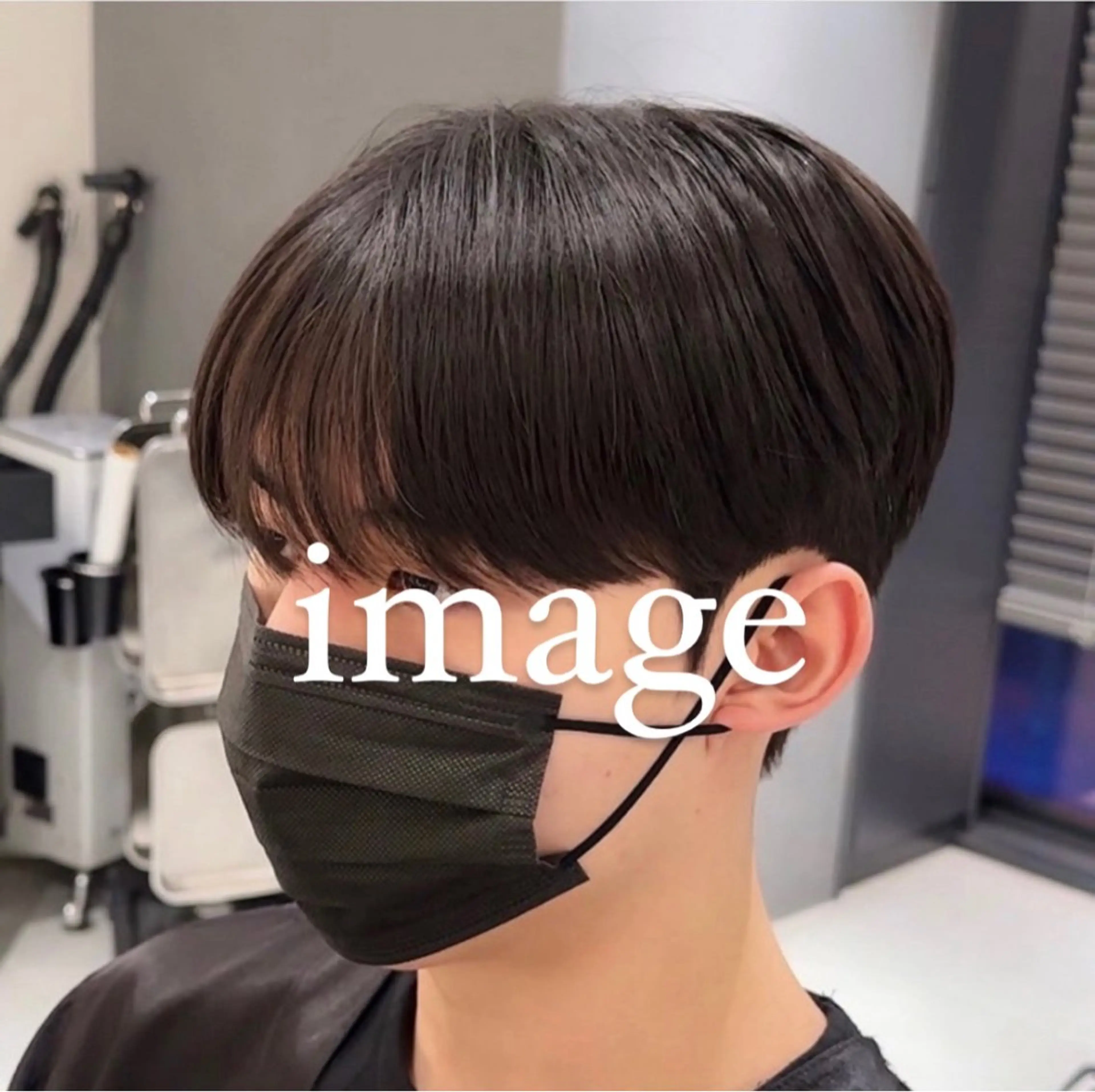 メンズ レイヤーハッシュカッ トカラー専門美容師のヘアスタイル