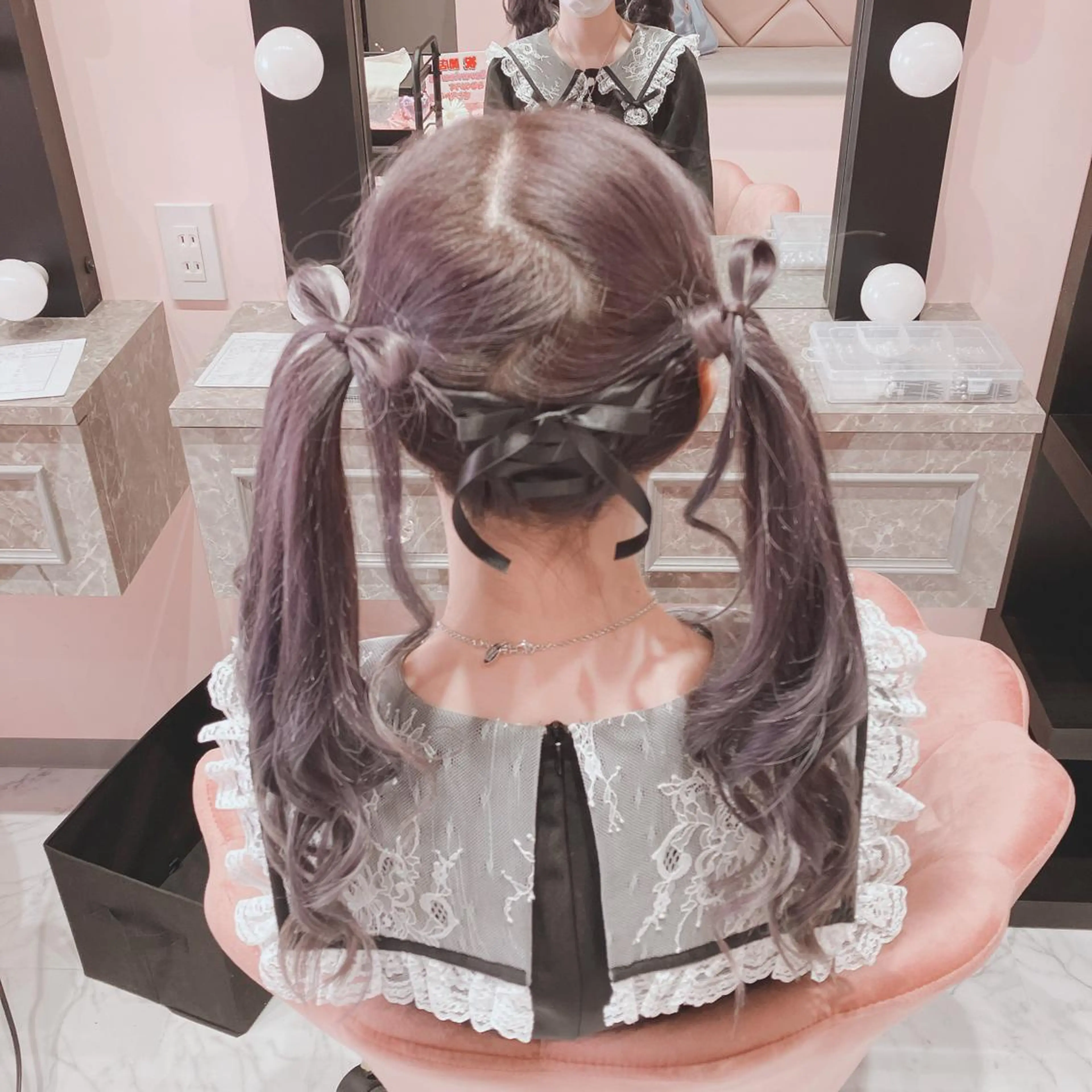 ロング ヘアアレンジ Seventeen 秋葉原　୨୧ あすかのヘアスタイル